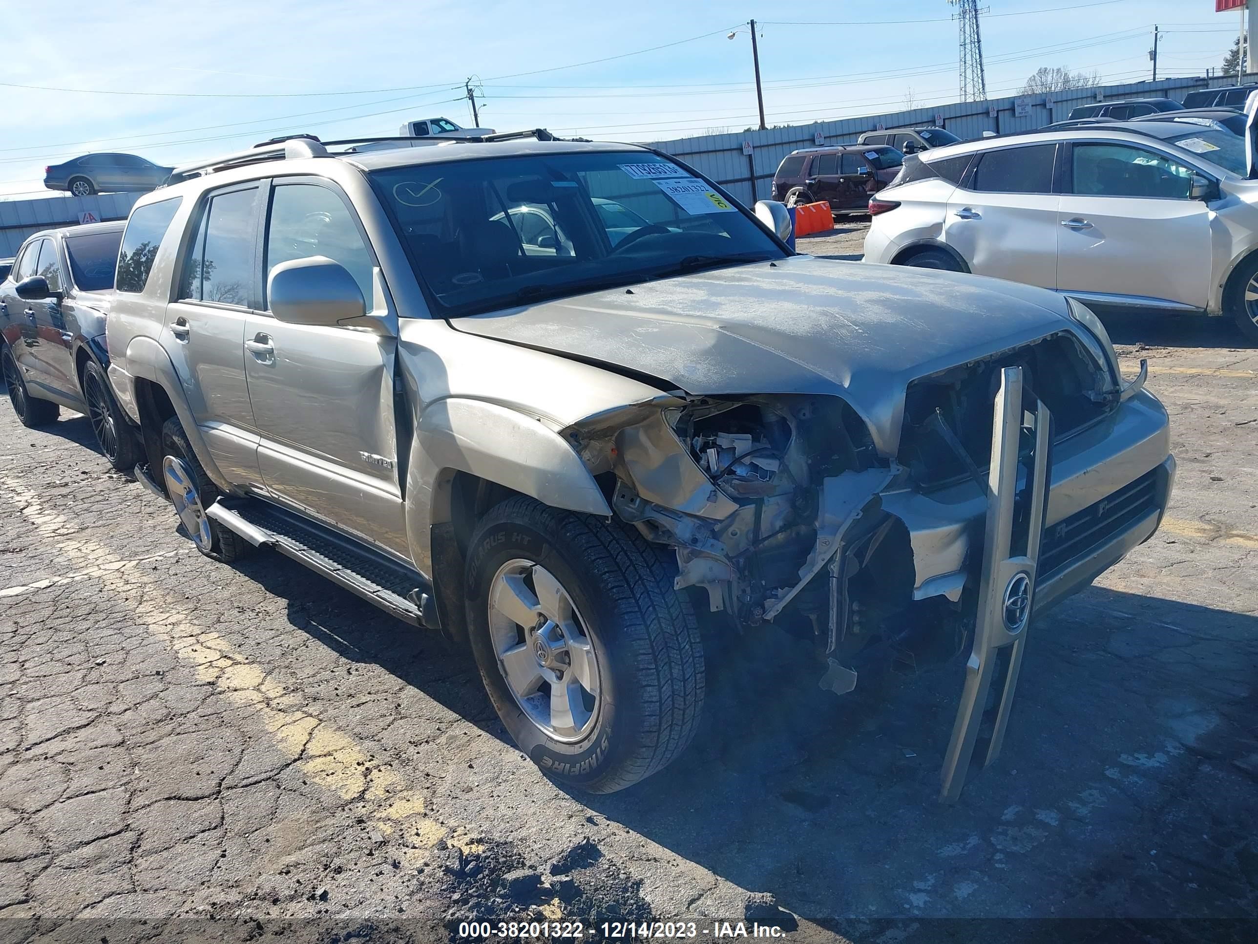 TOYOTA 4RUNNER 2005 jtezu17r158024883