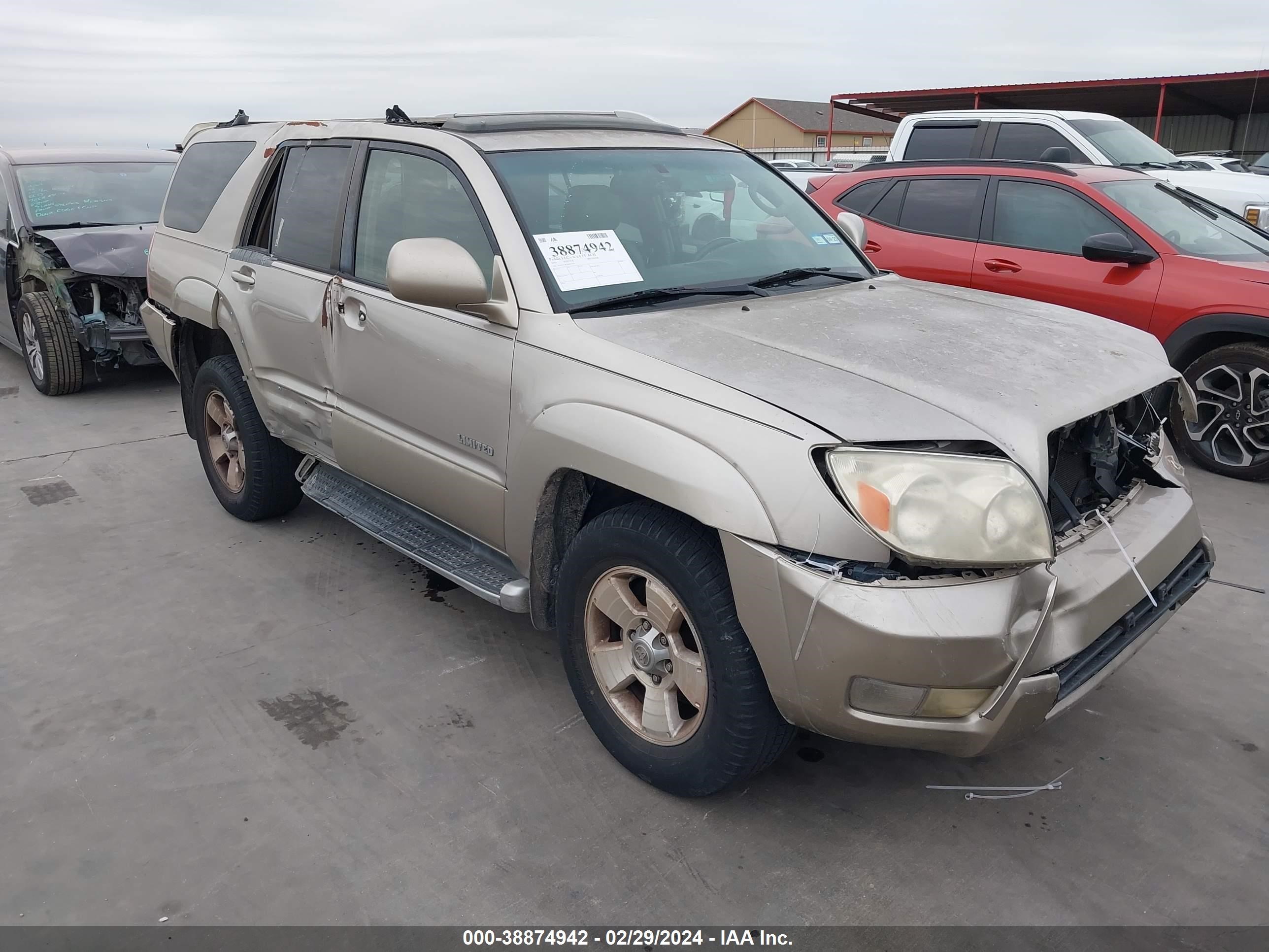 TOYOTA 4RUNNER 2004 jtezu17r240023920