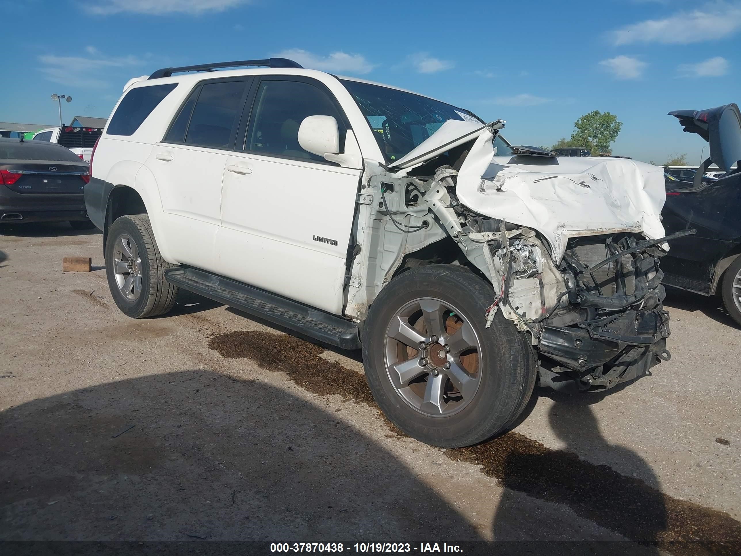 TOYOTA 4RUNNER 2008 jtezu17r38k017084