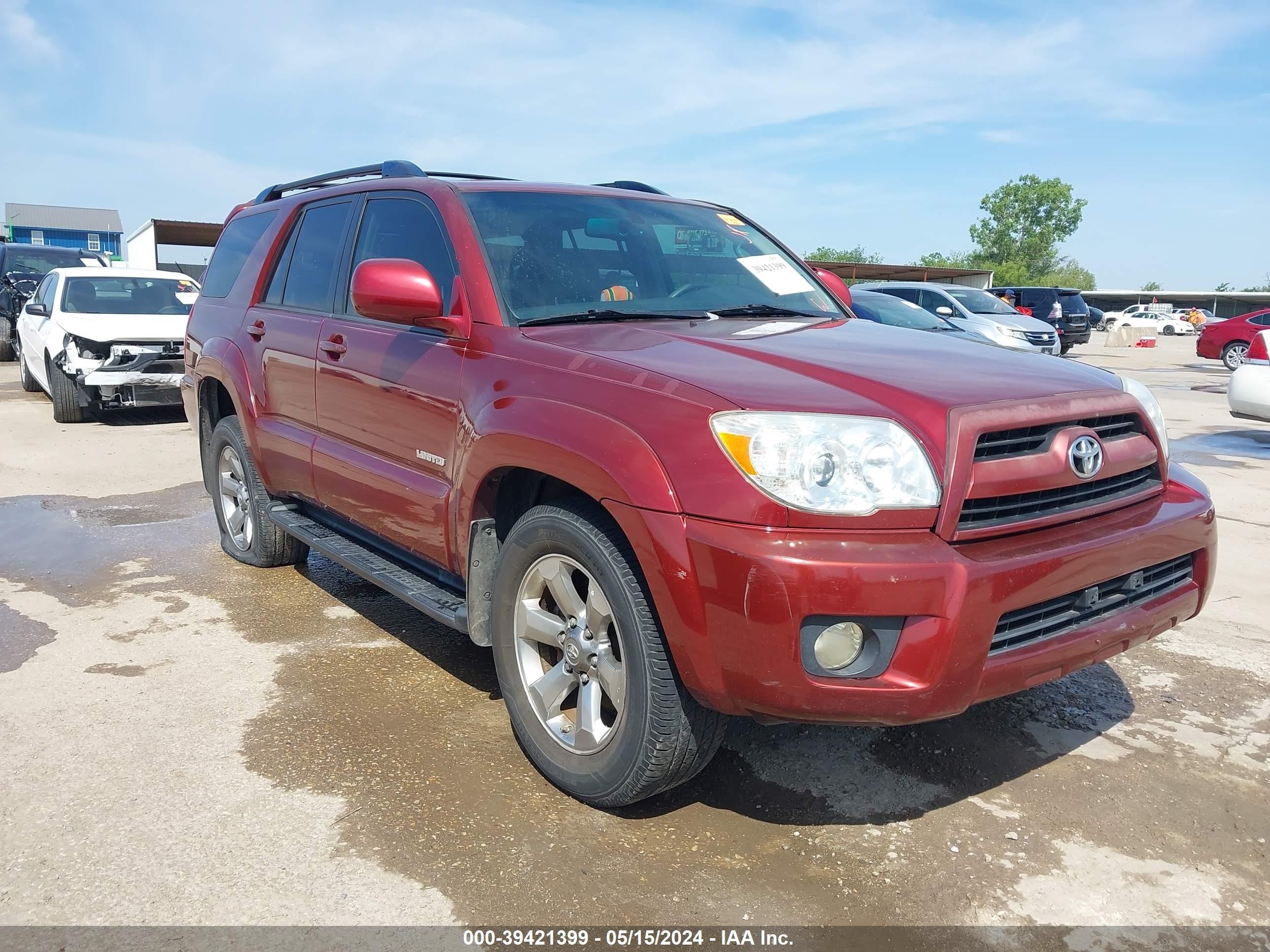 TOYOTA 4RUNNER 2007 jtezu17r478091464