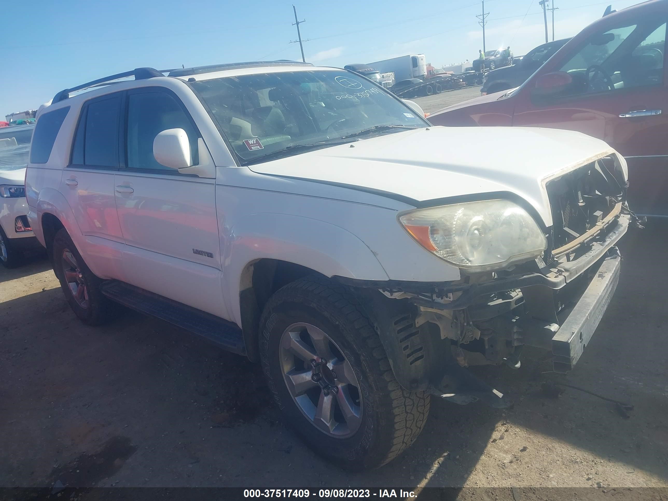 TOYOTA 4RUNNER 2008 jtezu17r48k005932