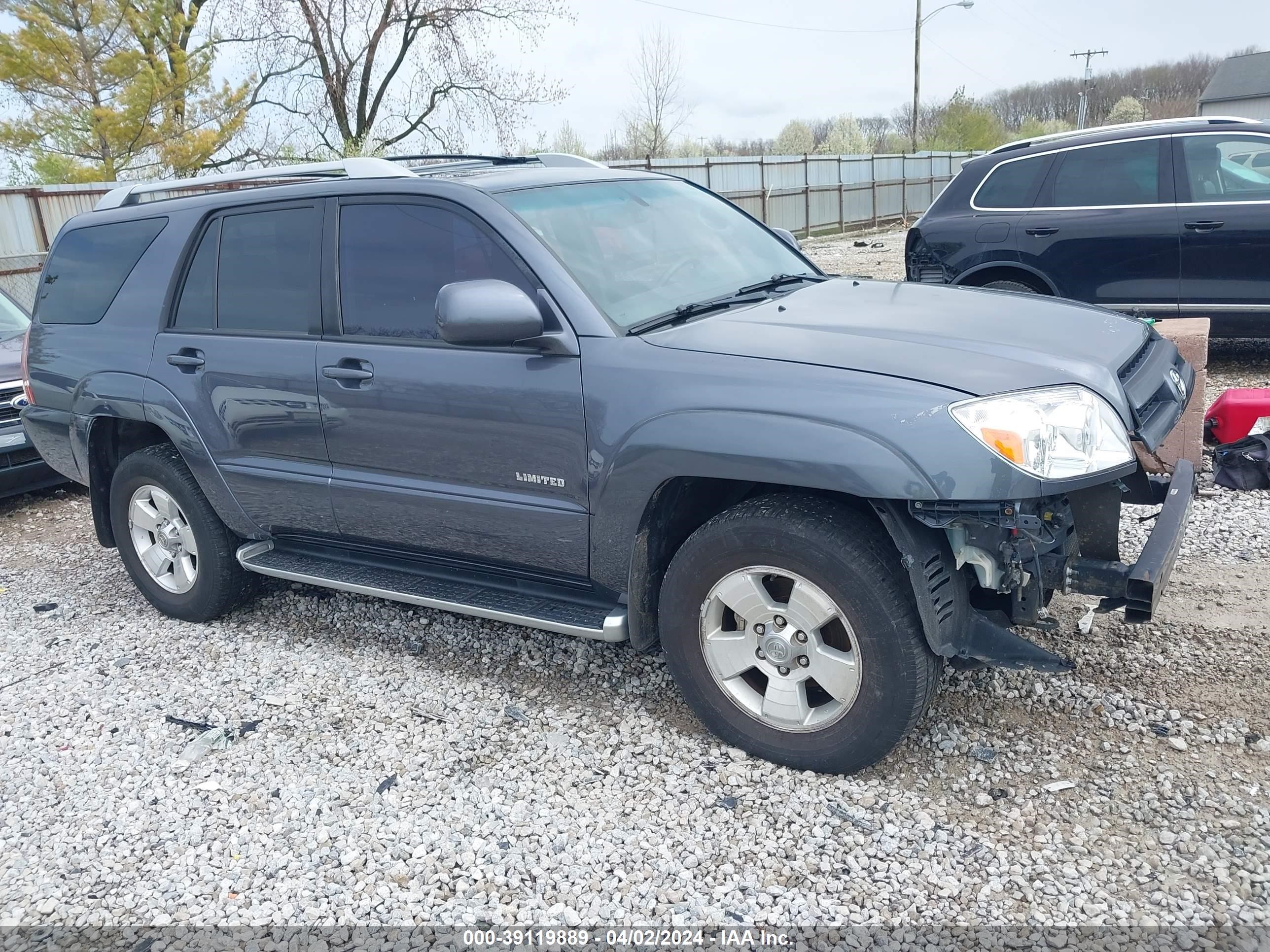 TOYOTA 4RUNNER 2004 jtezu17r748021758