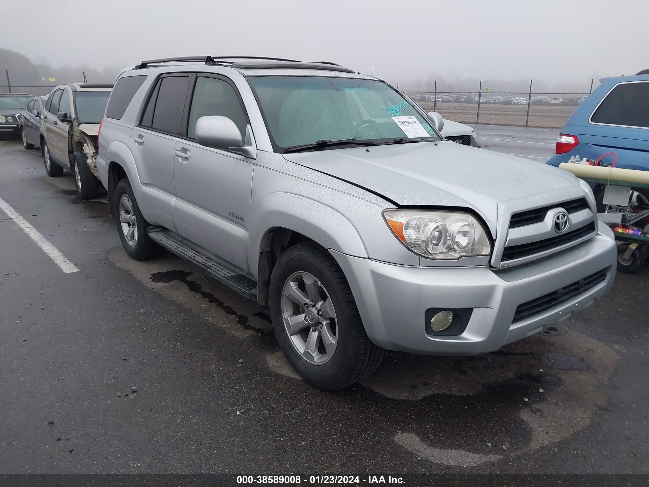 TOYOTA 4RUNNER 2008 jtezu17r78k003124