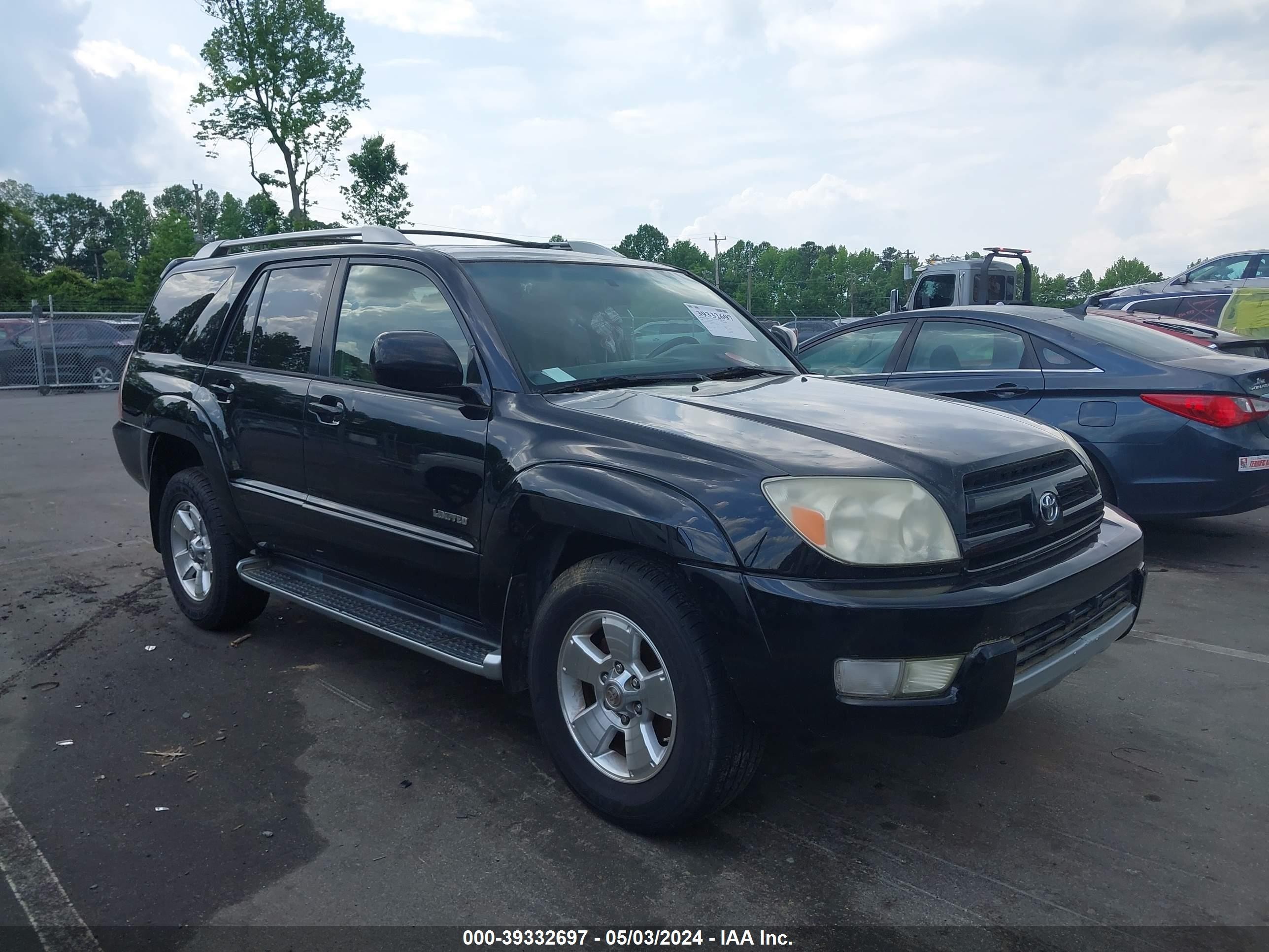 TOYOTA 4RUNNER 2004 jtezu17r940032078