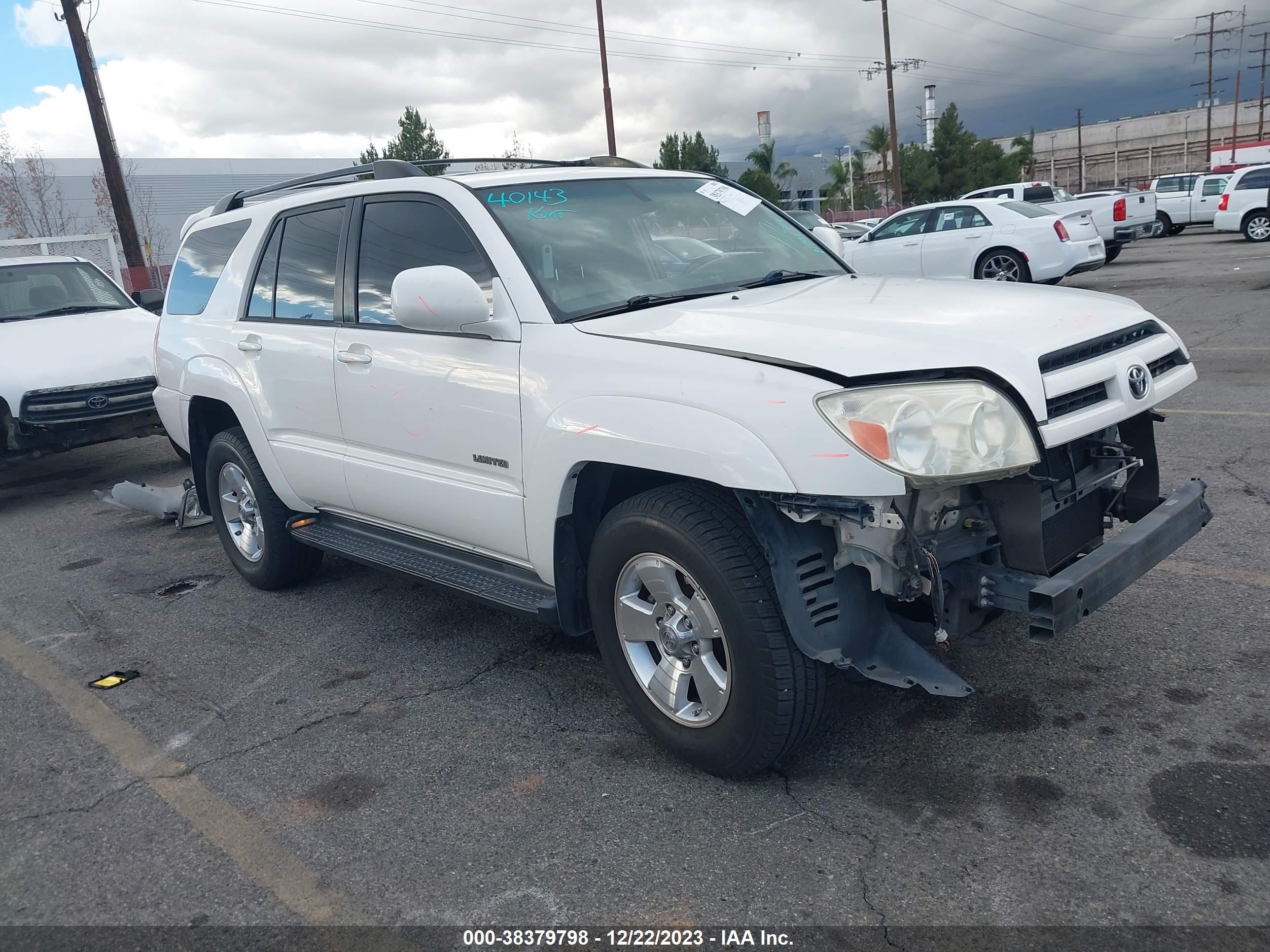 TOYOTA 4RUNNER 2005 jtezu17rx50046363