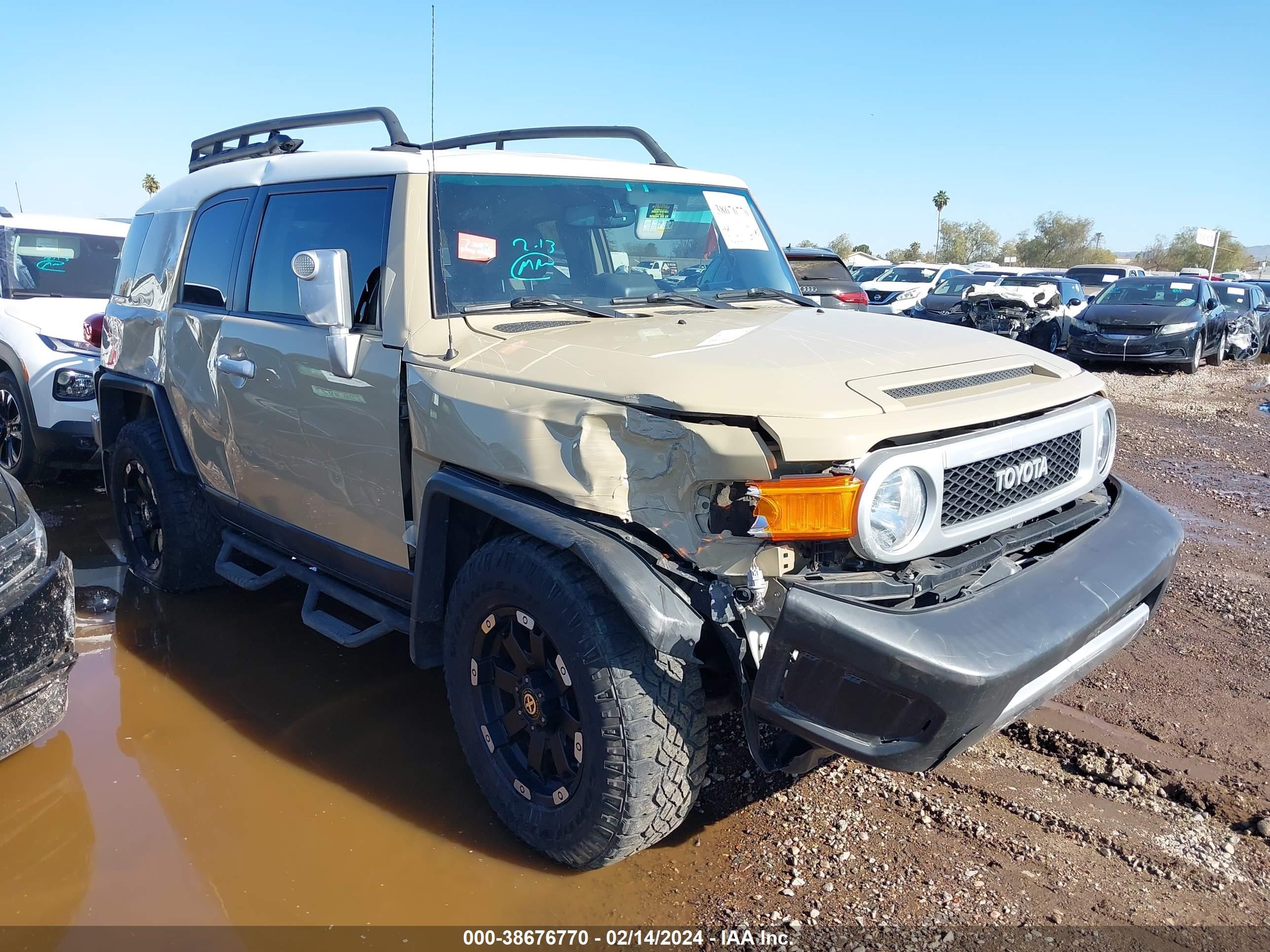 TOYOTA FJ CRUISER 2013 jtezu4bf9dk012951