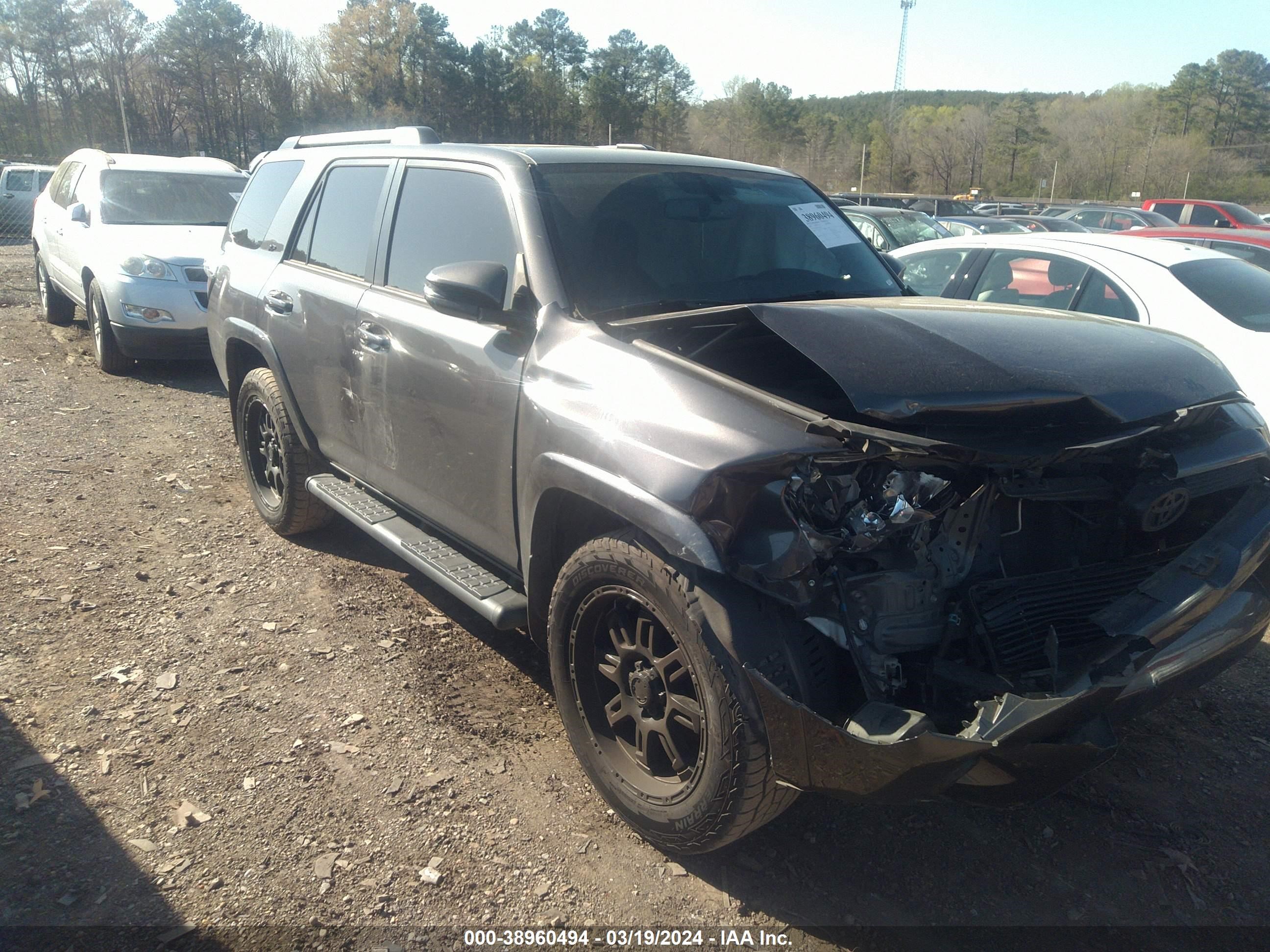 TOYOTA 4RUNNER 2019 jtezu5jr0k5211237