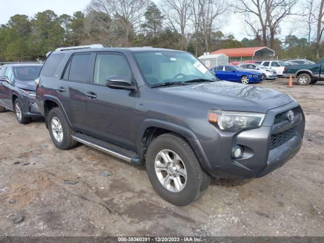 TOYOTA 4RUNNER 2016 jtezu5jr5g5124098