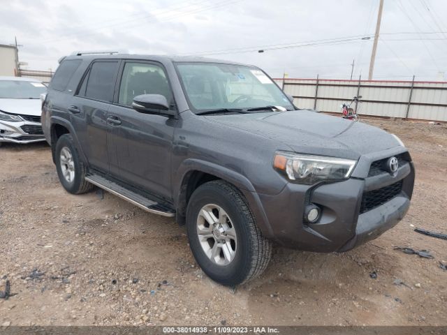 TOYOTA 4RUNNER 2018 jtezu5jr5j5170196