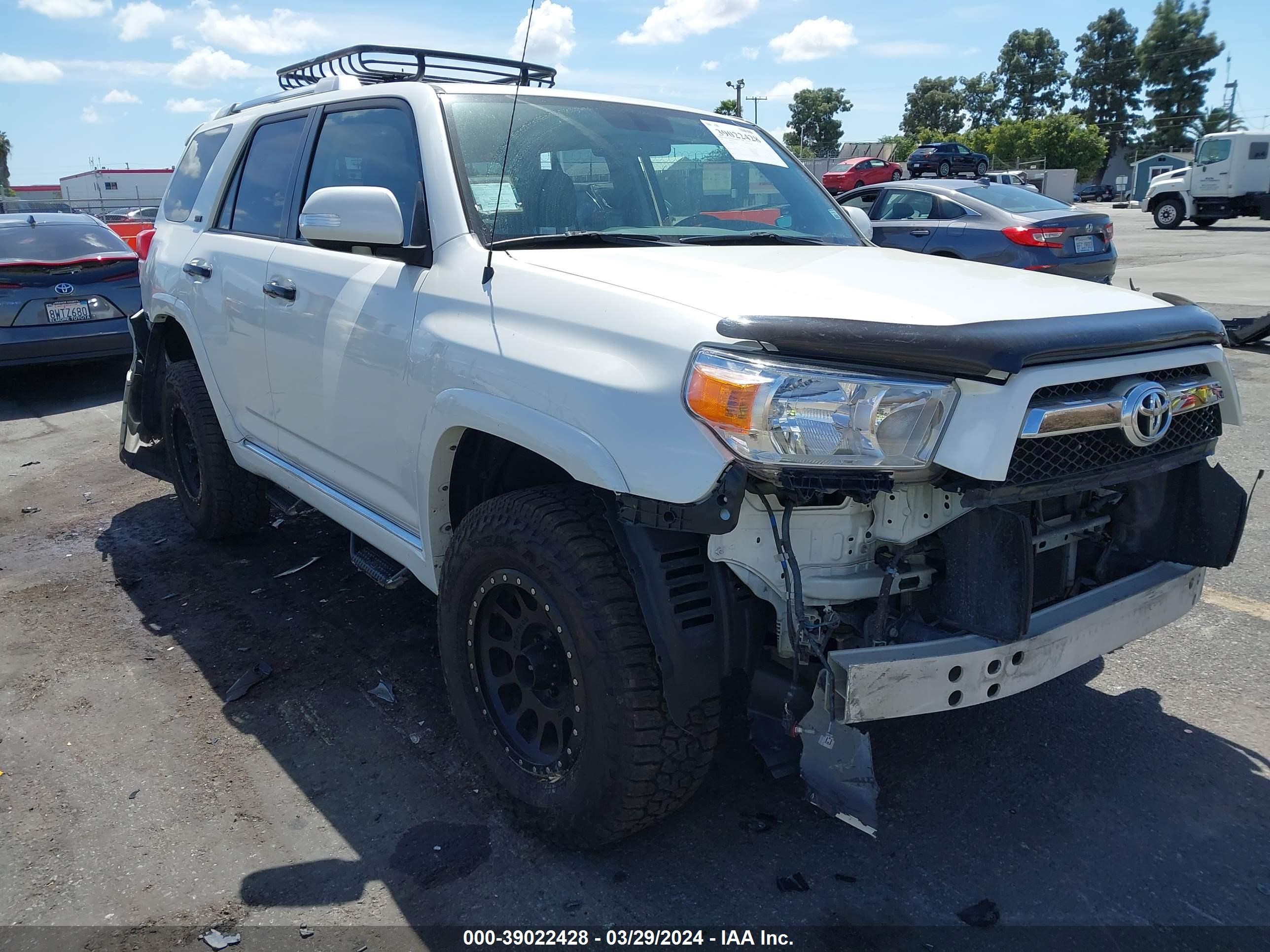 TOYOTA 4RUNNER 2011 jtezu5jr6b5016730