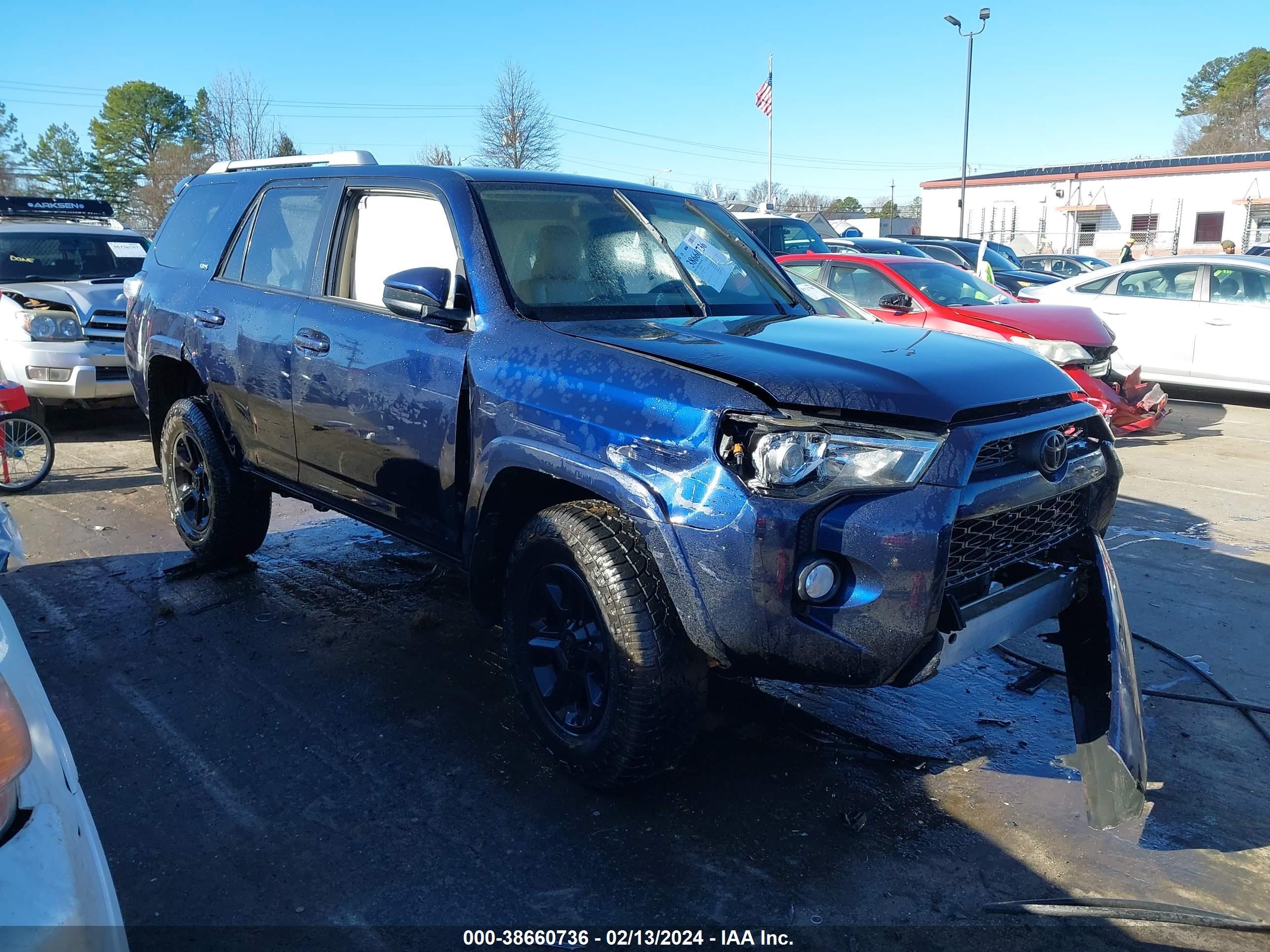 TOYOTA 4RUNNER 2016 jtezu5jr6g5121047