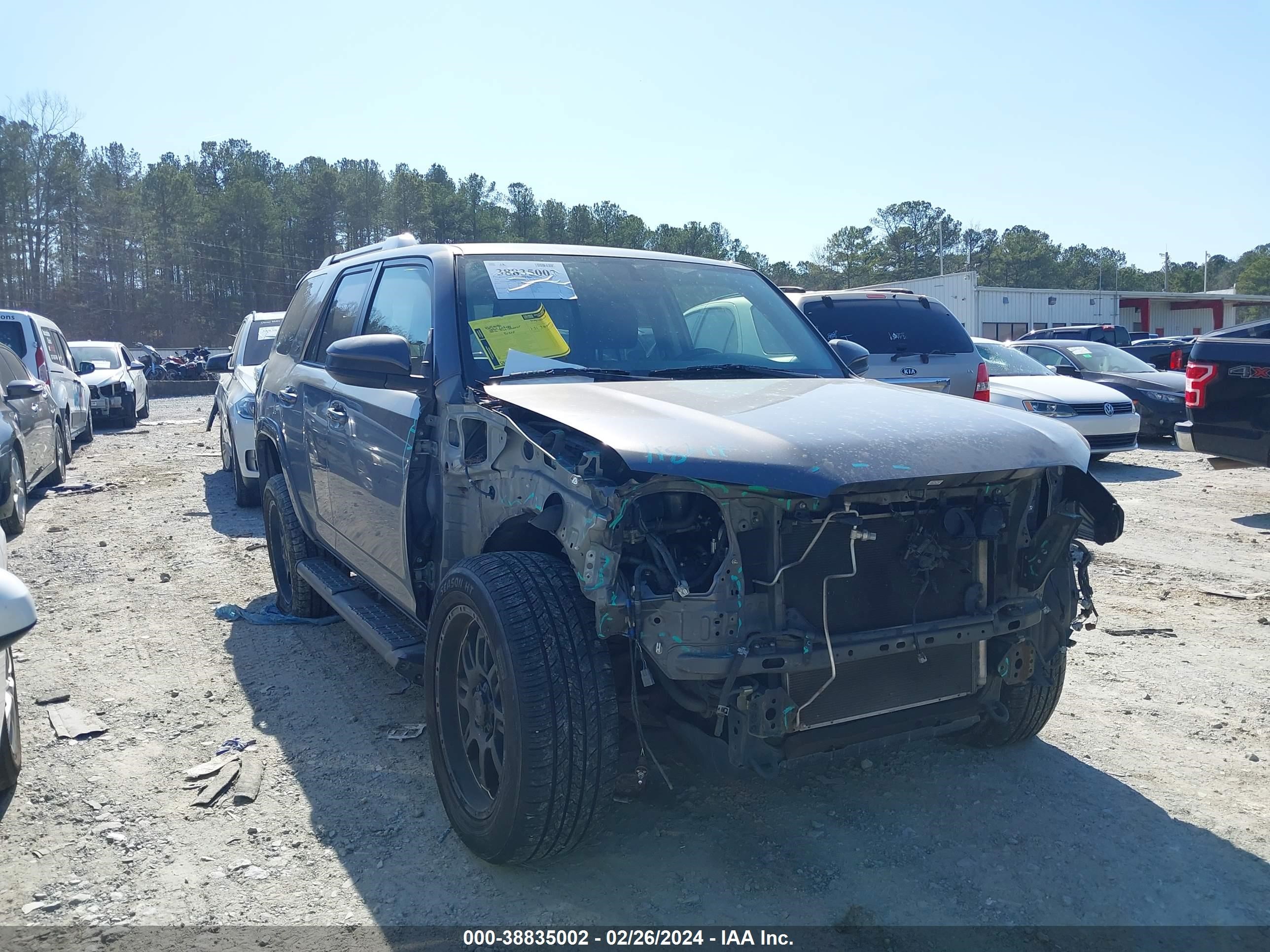 TOYOTA 4RUNNER 2016 jtezu5jr8g5112480