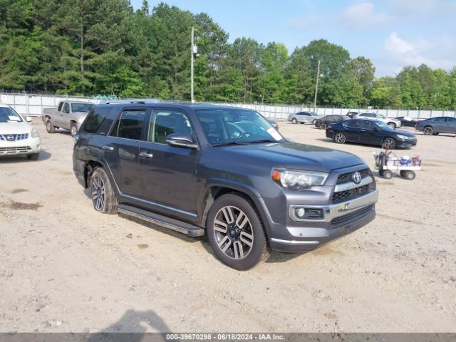 TOYOTA 4-RUNNER 2016 jtezu5jrxg5133458