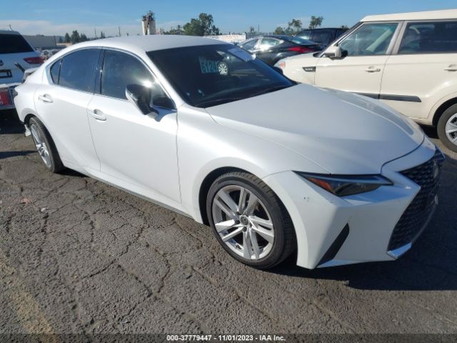 LEXUS IS 2022 jthaa1d20n5122160