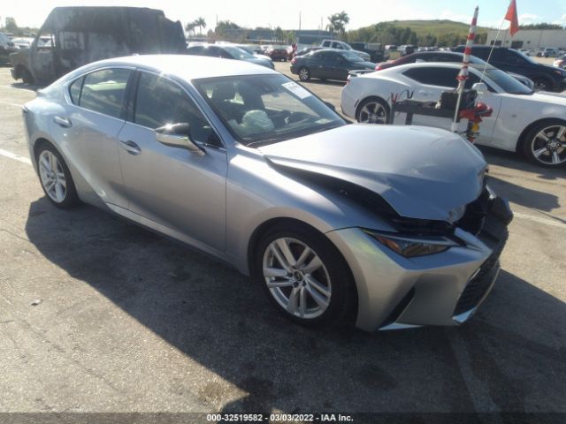 LEXUS IS 2021 jthaa1d22m5109909