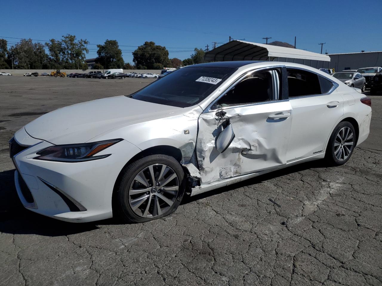 LEXUS ES 2019 jthb21b11k2017085