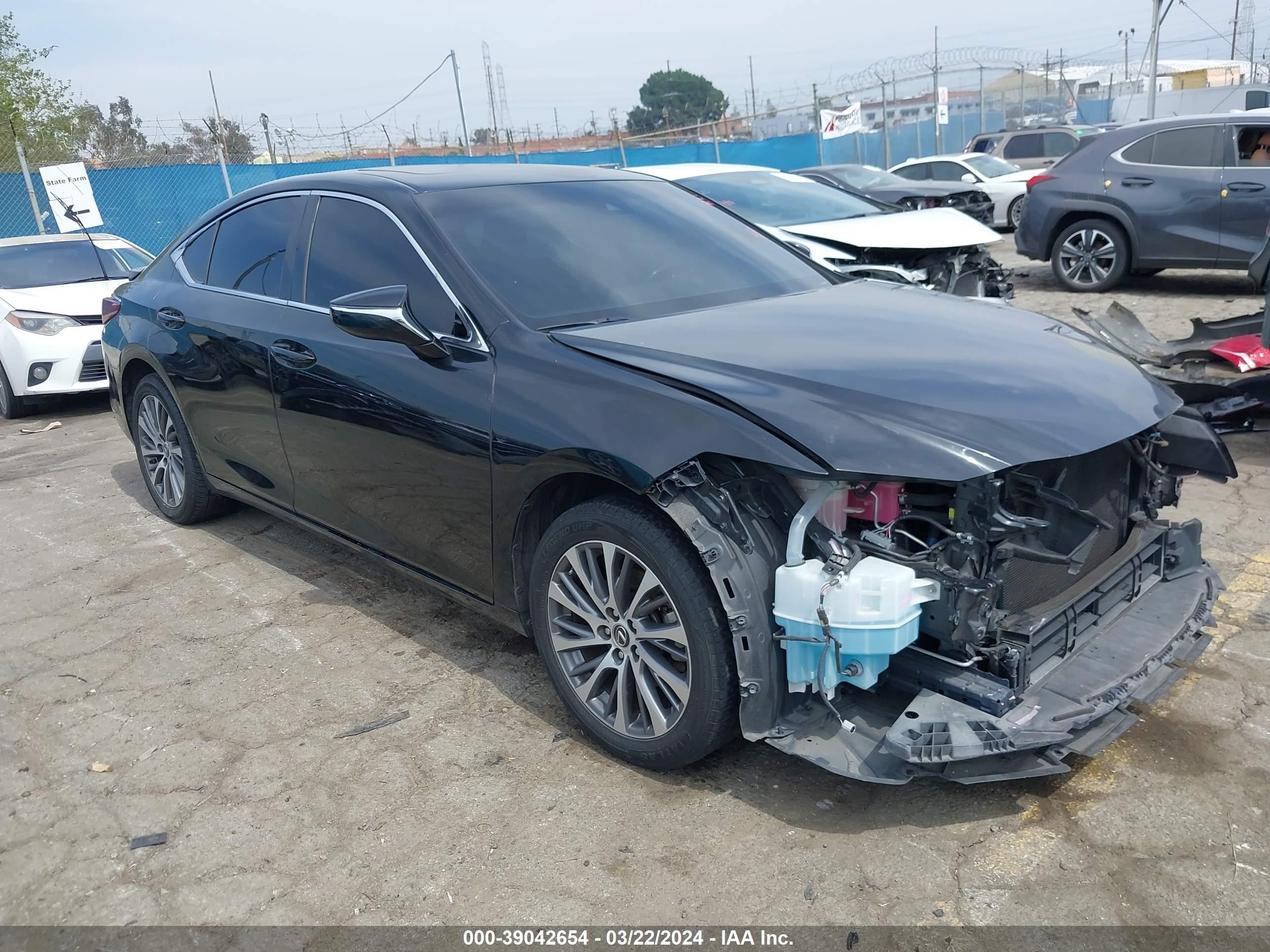 LEXUS ES 2019 jthb21b12k2029486