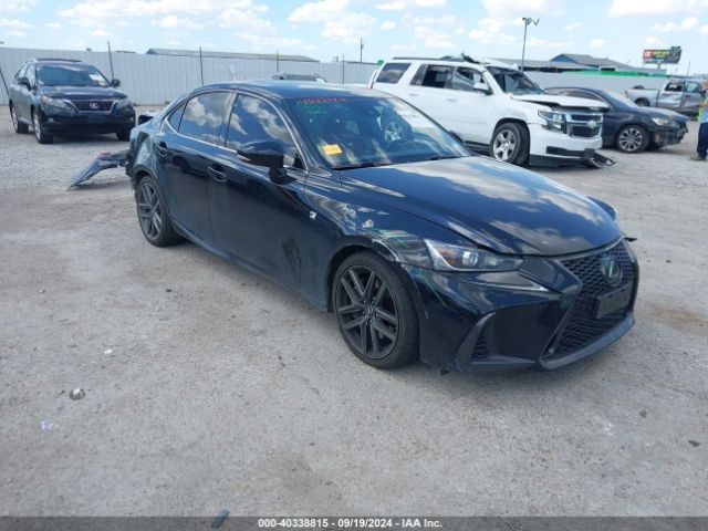 LEXUS IS 2017 jthba1d21h5045565