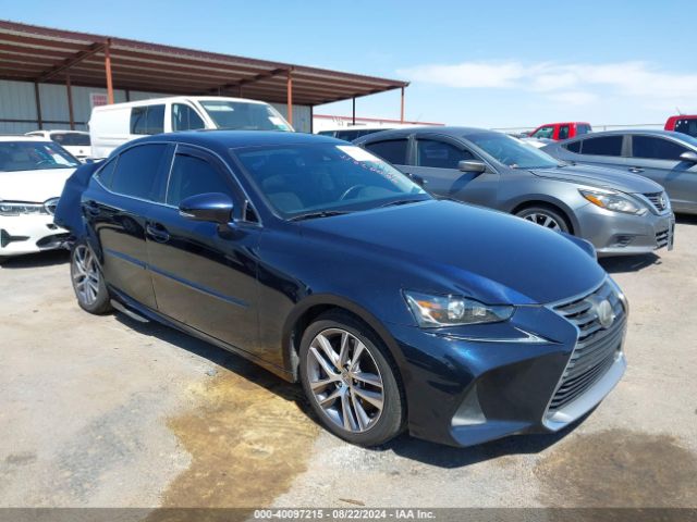 LEXUS IS 2018 jthba1d22j5074238