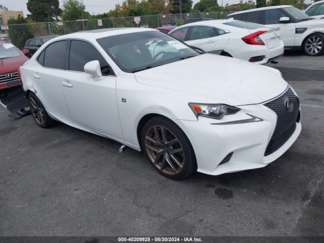 LEXUS IS 2016 jthba1d25g5016374