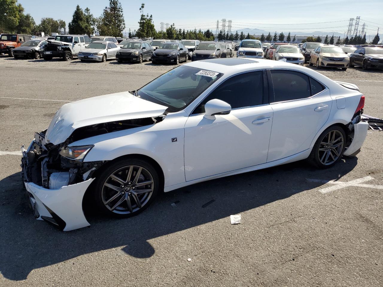 LEXUS IS 2017 jthba1d25h5057508