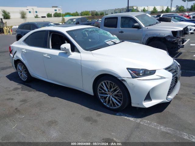 LEXUS IS 2018 jthba1d25j5066196