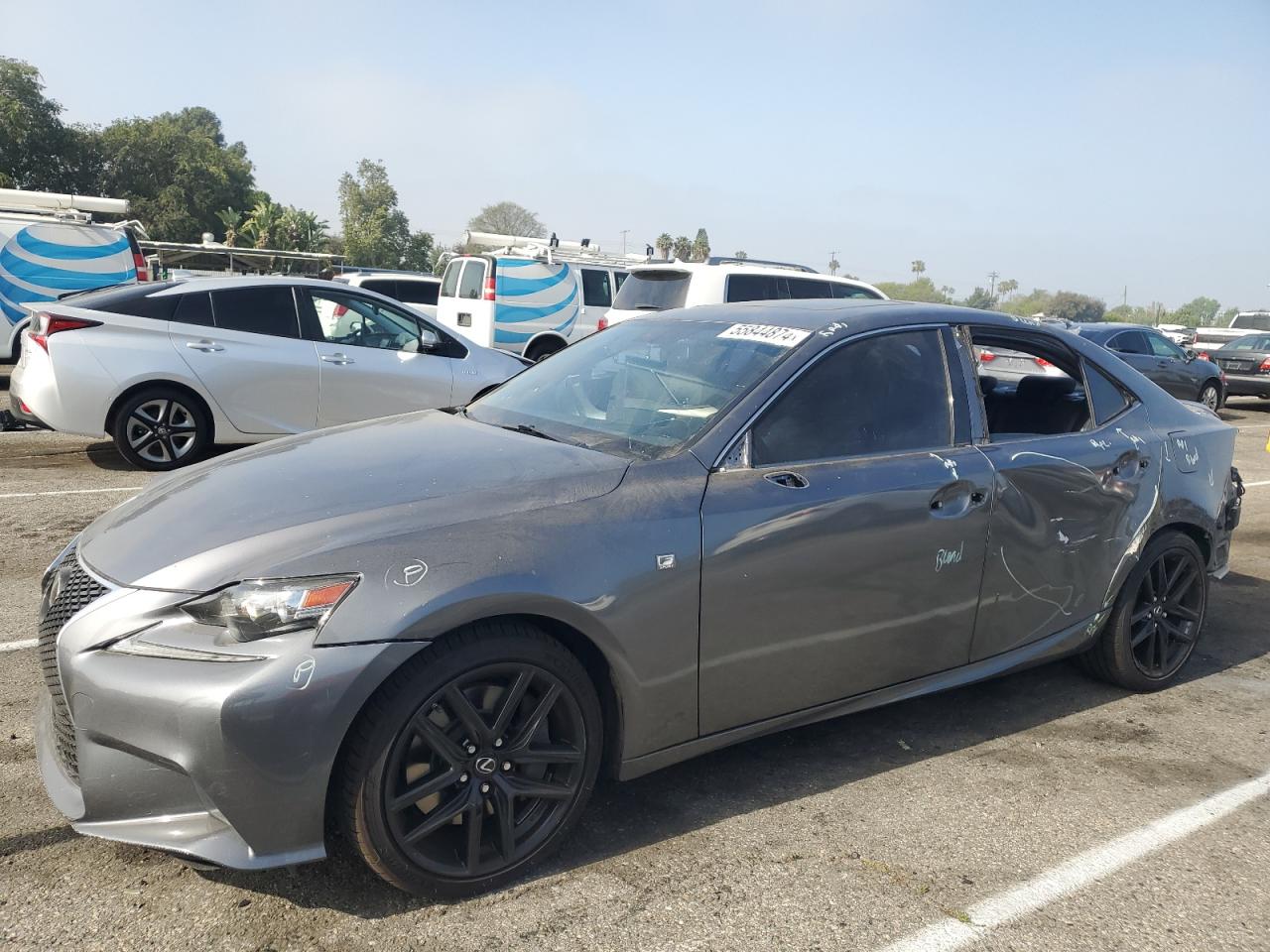 LEXUS IS 2016 jthba1d26g5017162