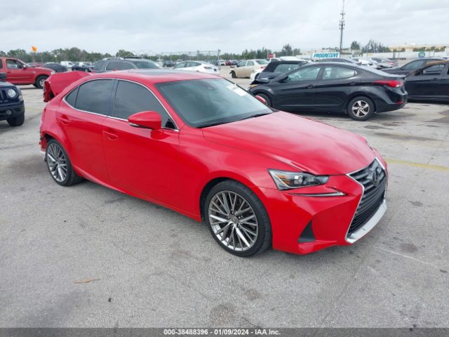 LEXUS IS 200T 2017 jthba1d28h5050634