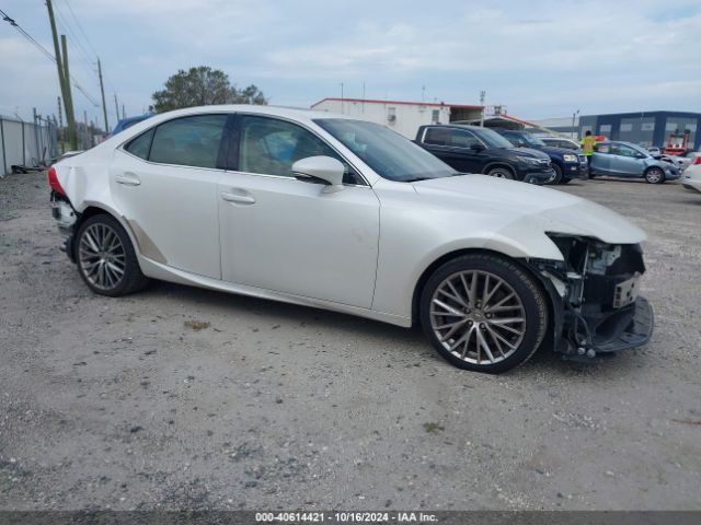 LEXUS IS 2016 jthba1d2xg5030027