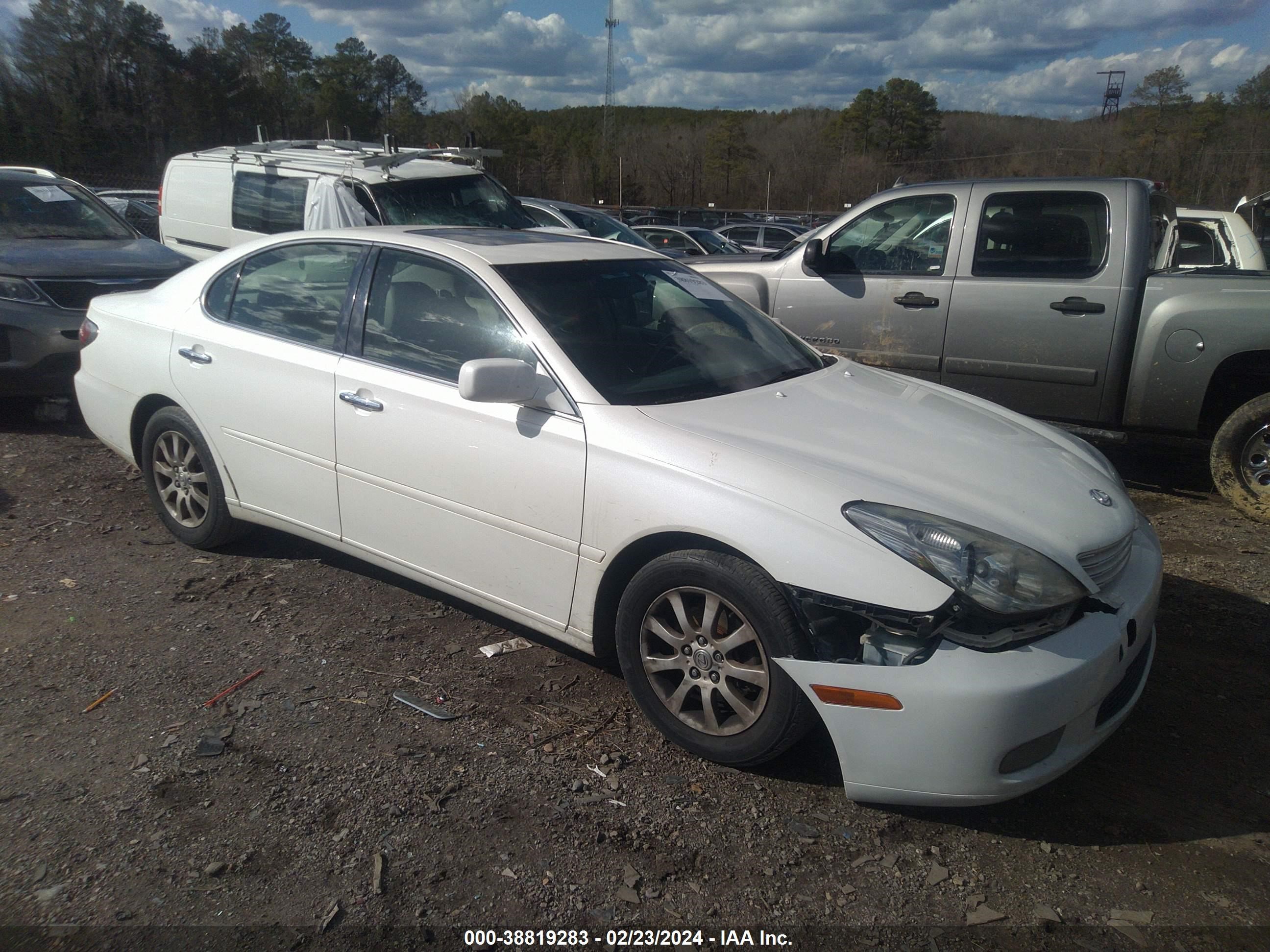 LEXUS ES 2004 jthba30g045017442