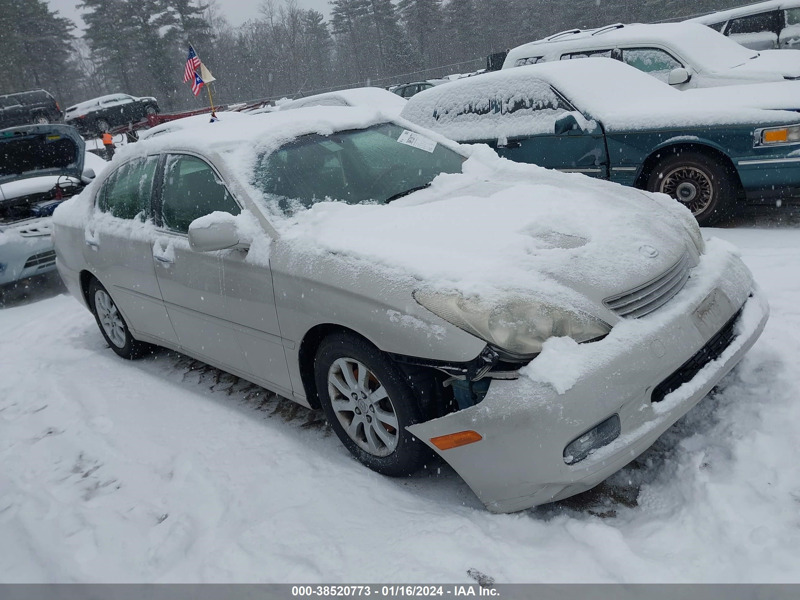 LEXUS ES 2004 jthba30g045052465