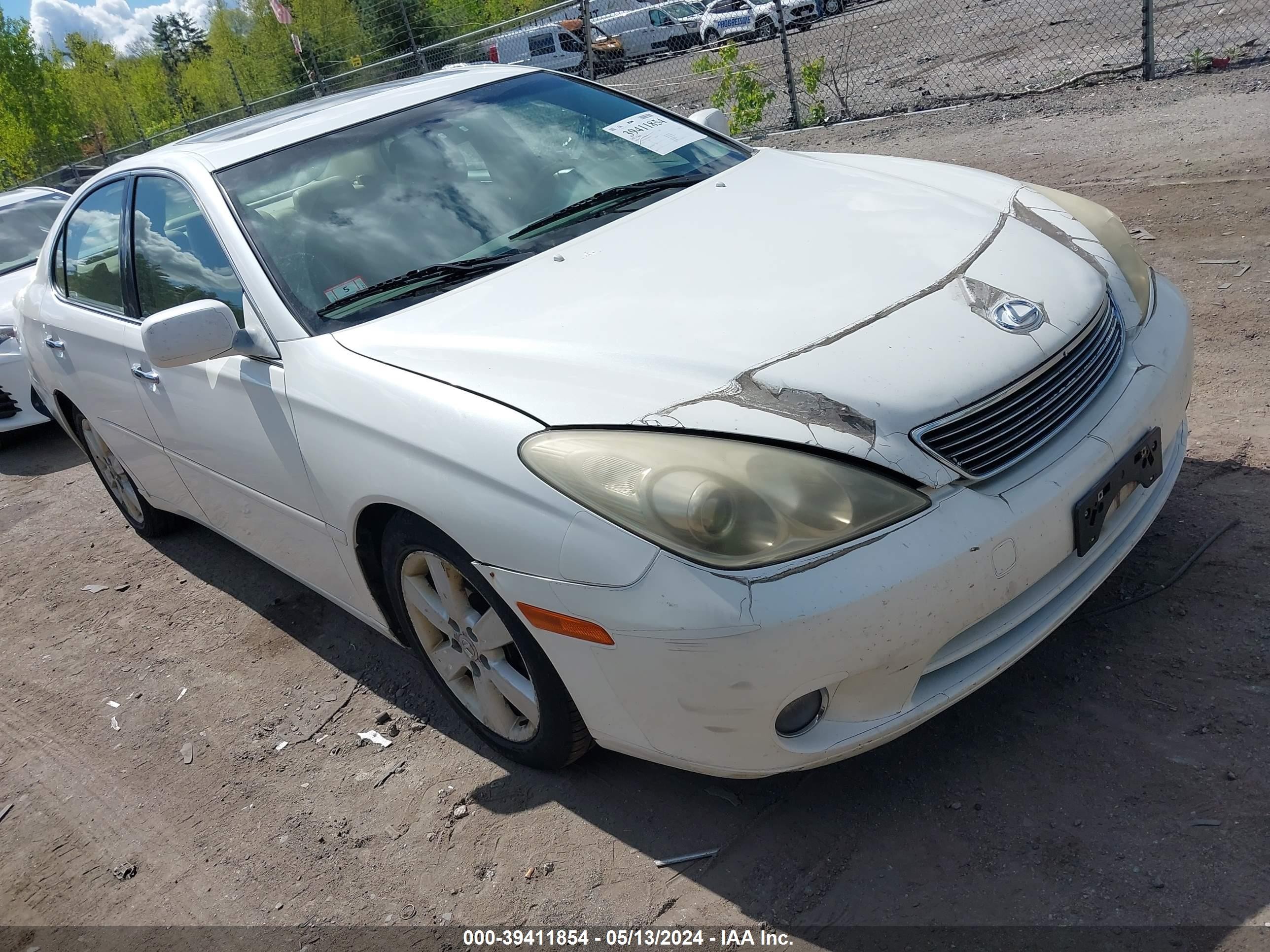 LEXUS ES 2005 jthba30g055061975