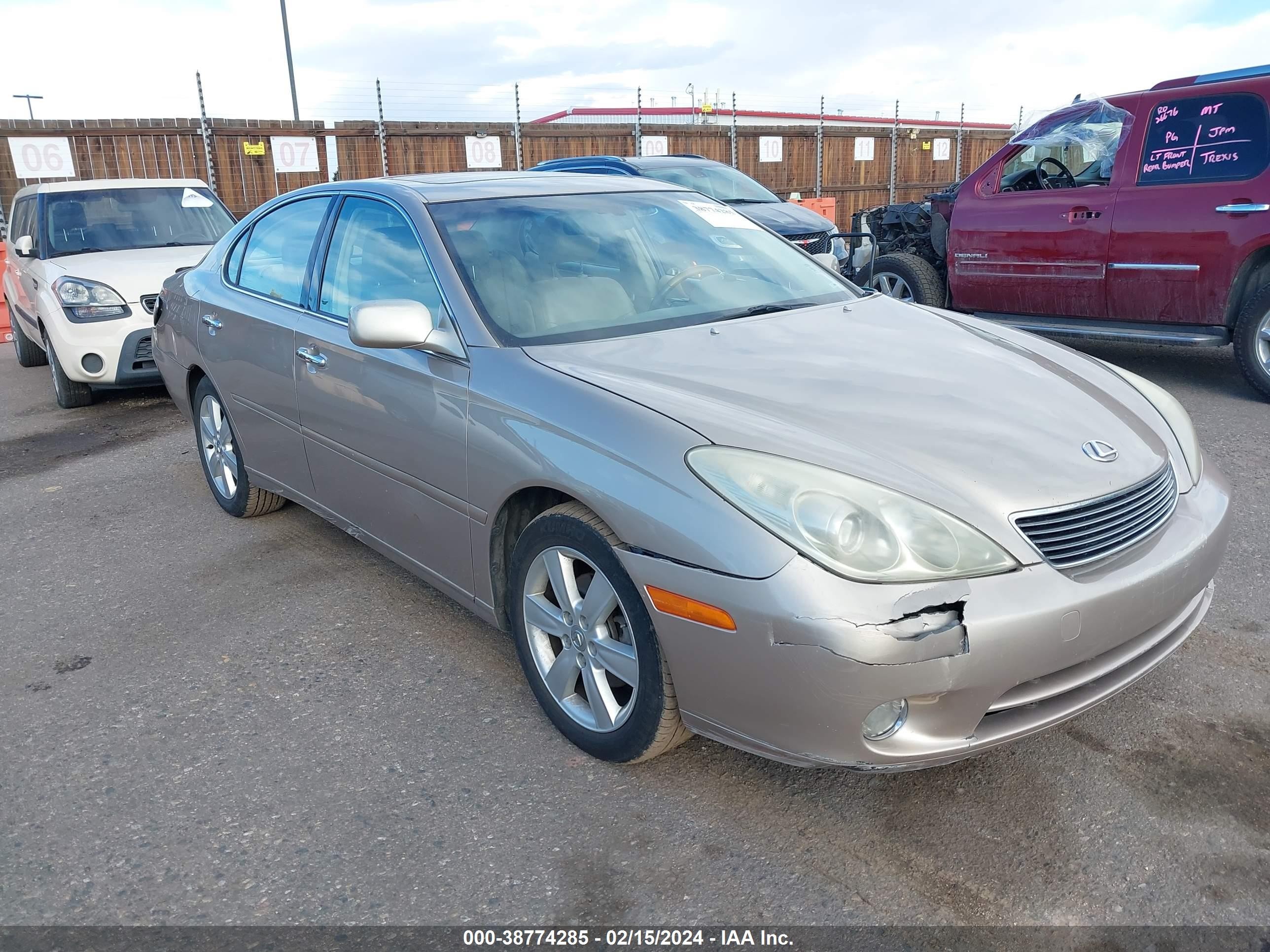 LEXUS ES 2005 jthba30g055110768