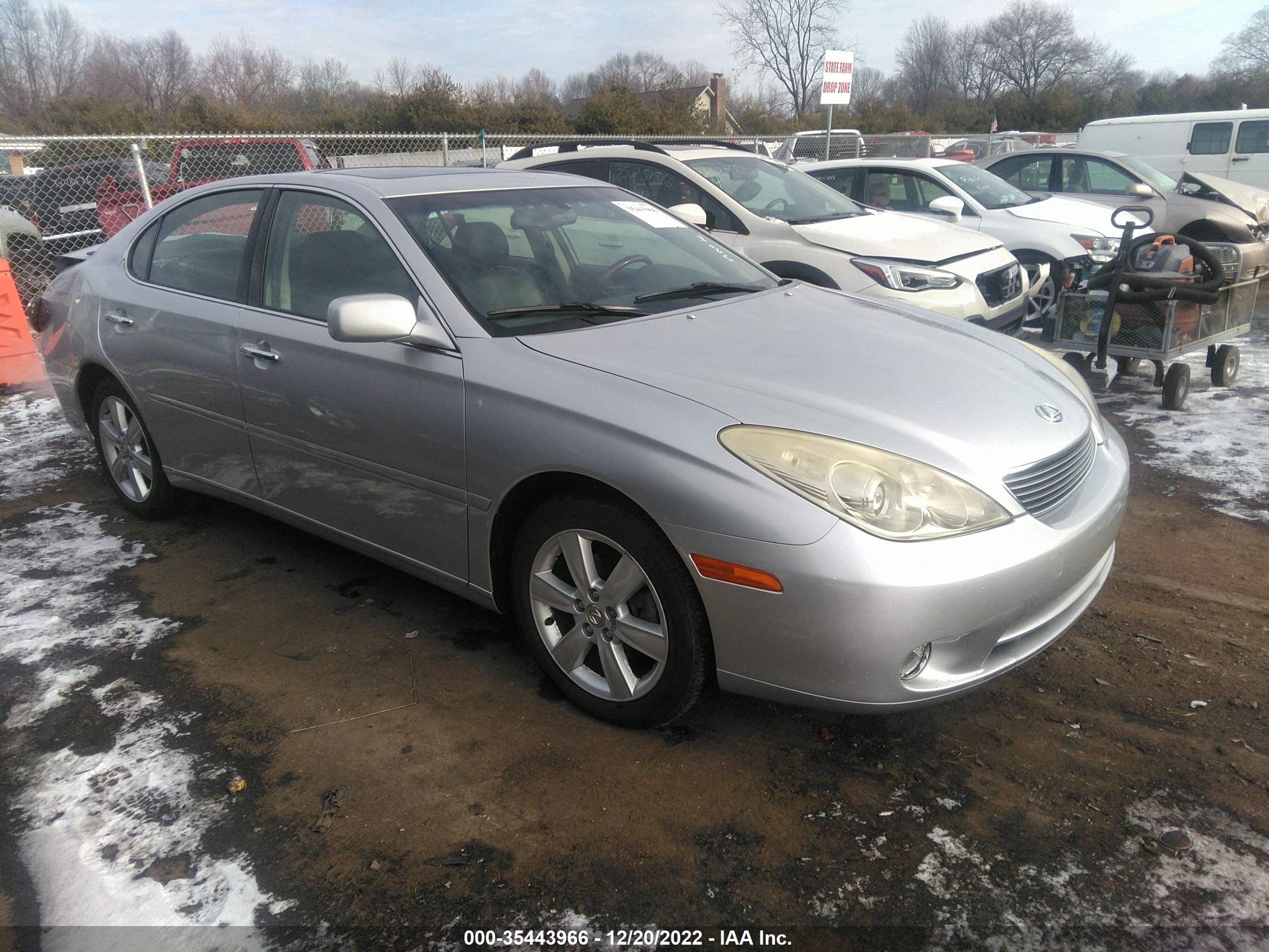 LEXUS ES 2005 jthba30g055120569