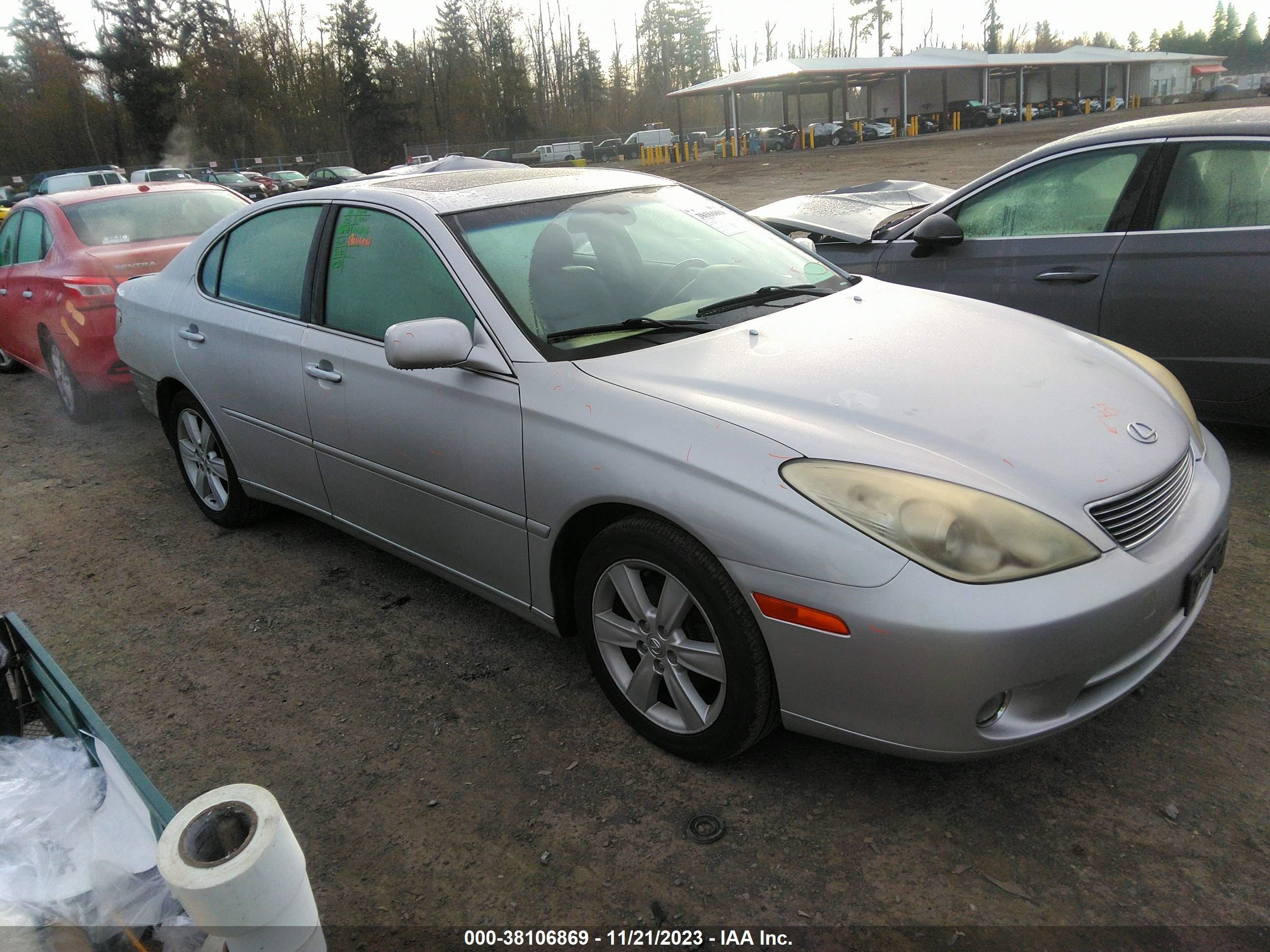 LEXUS ES 2005 jthba30g055136383