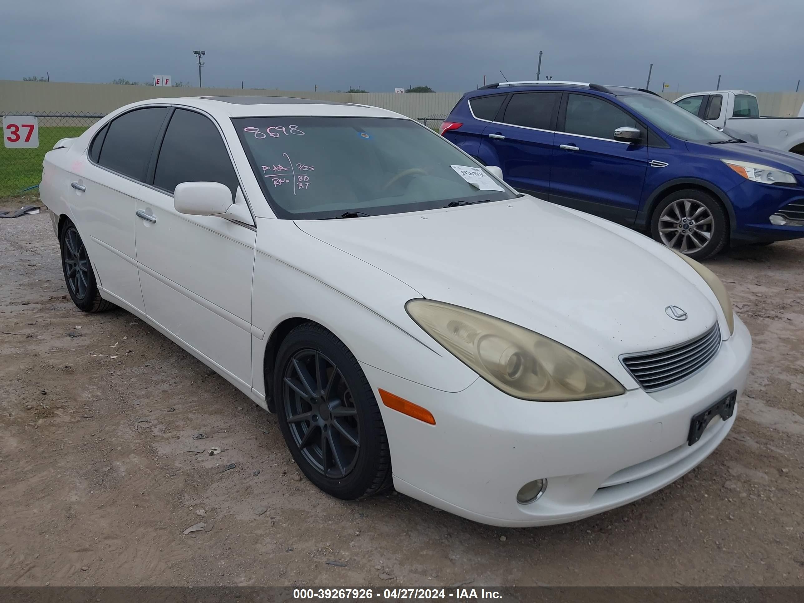 LEXUS ES 2006 jthba30g065159227