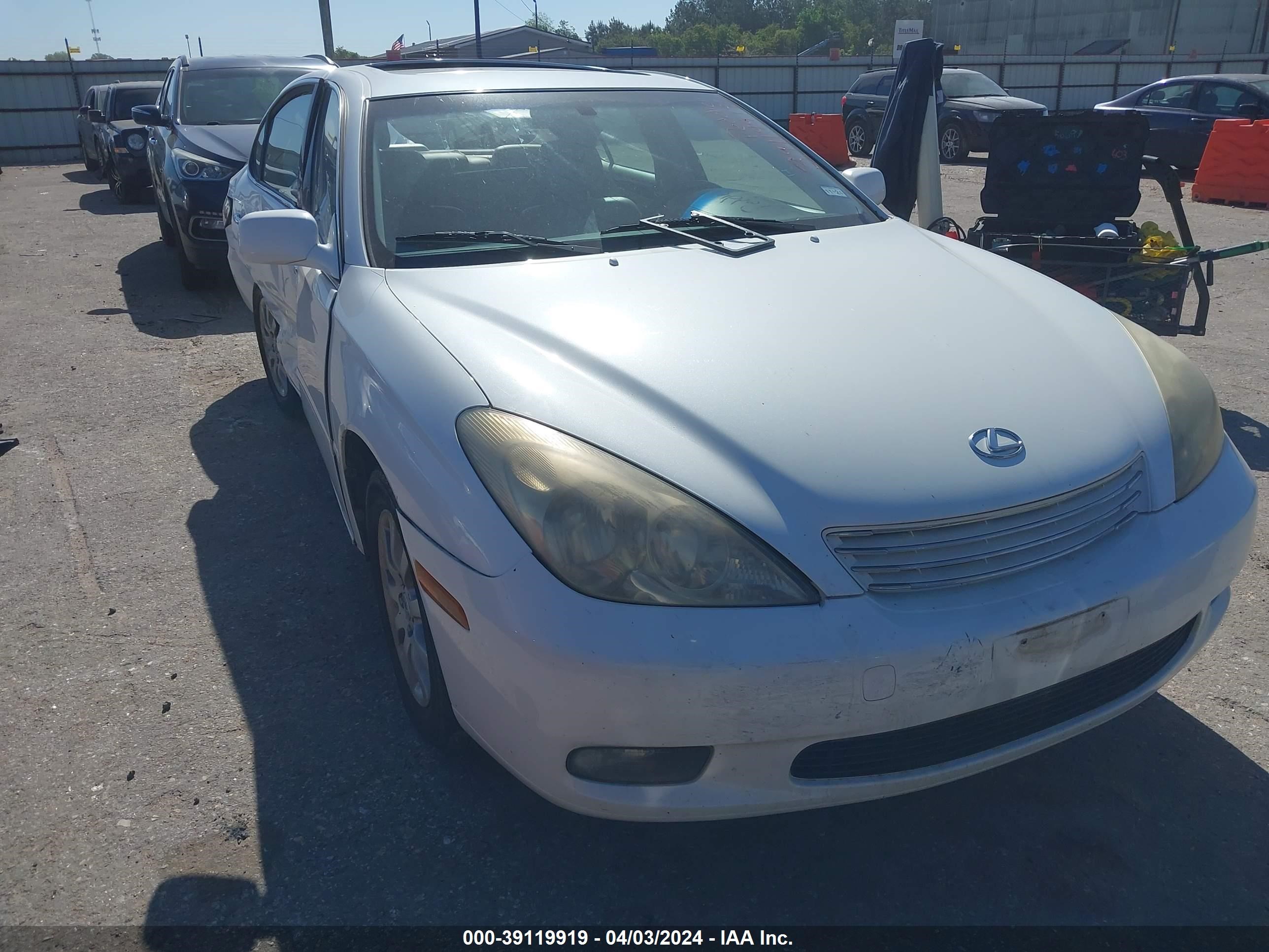 LEXUS ES 2004 jthba30g140006446