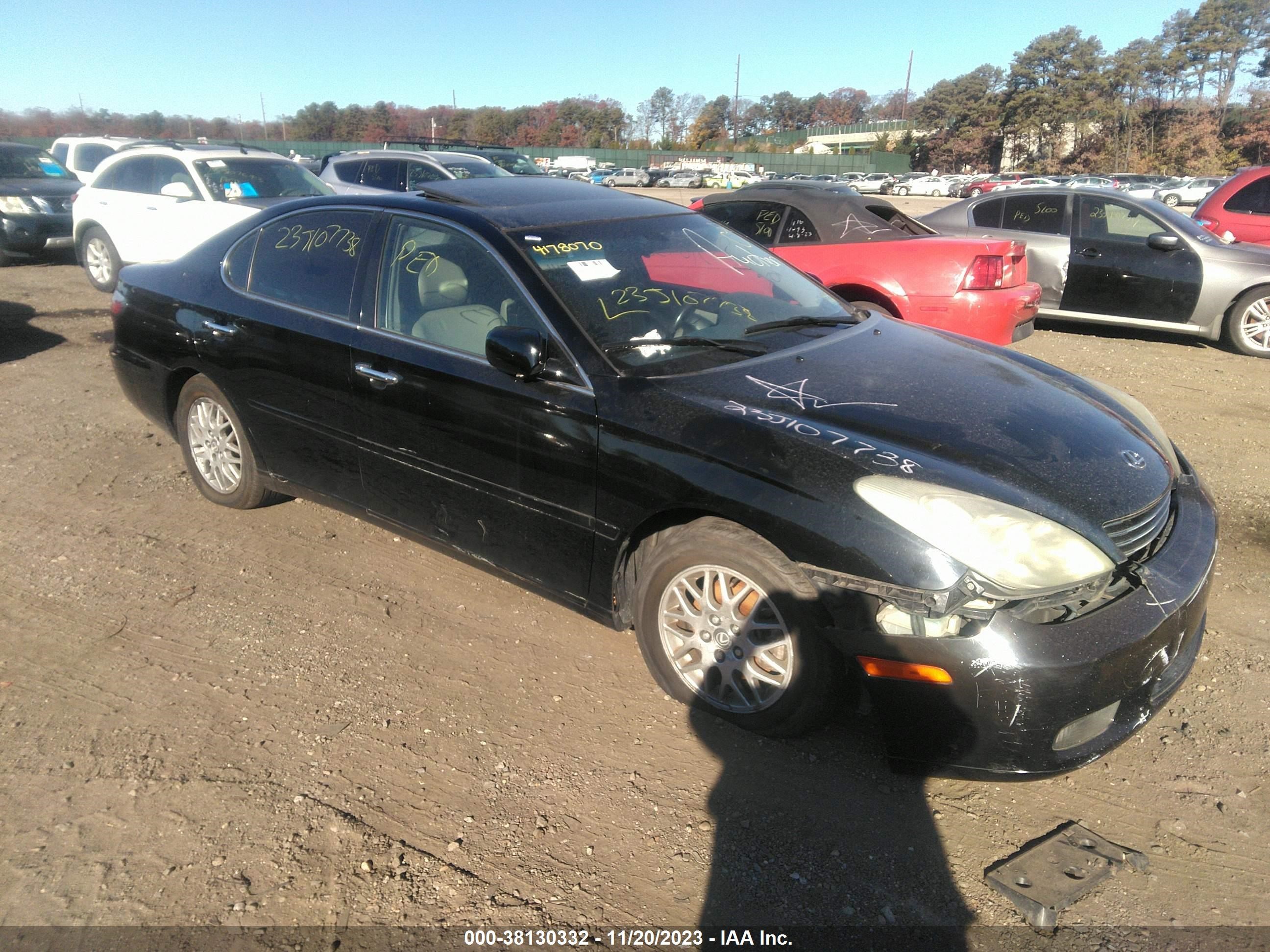 LEXUS ES 2004 jthba30g145039286