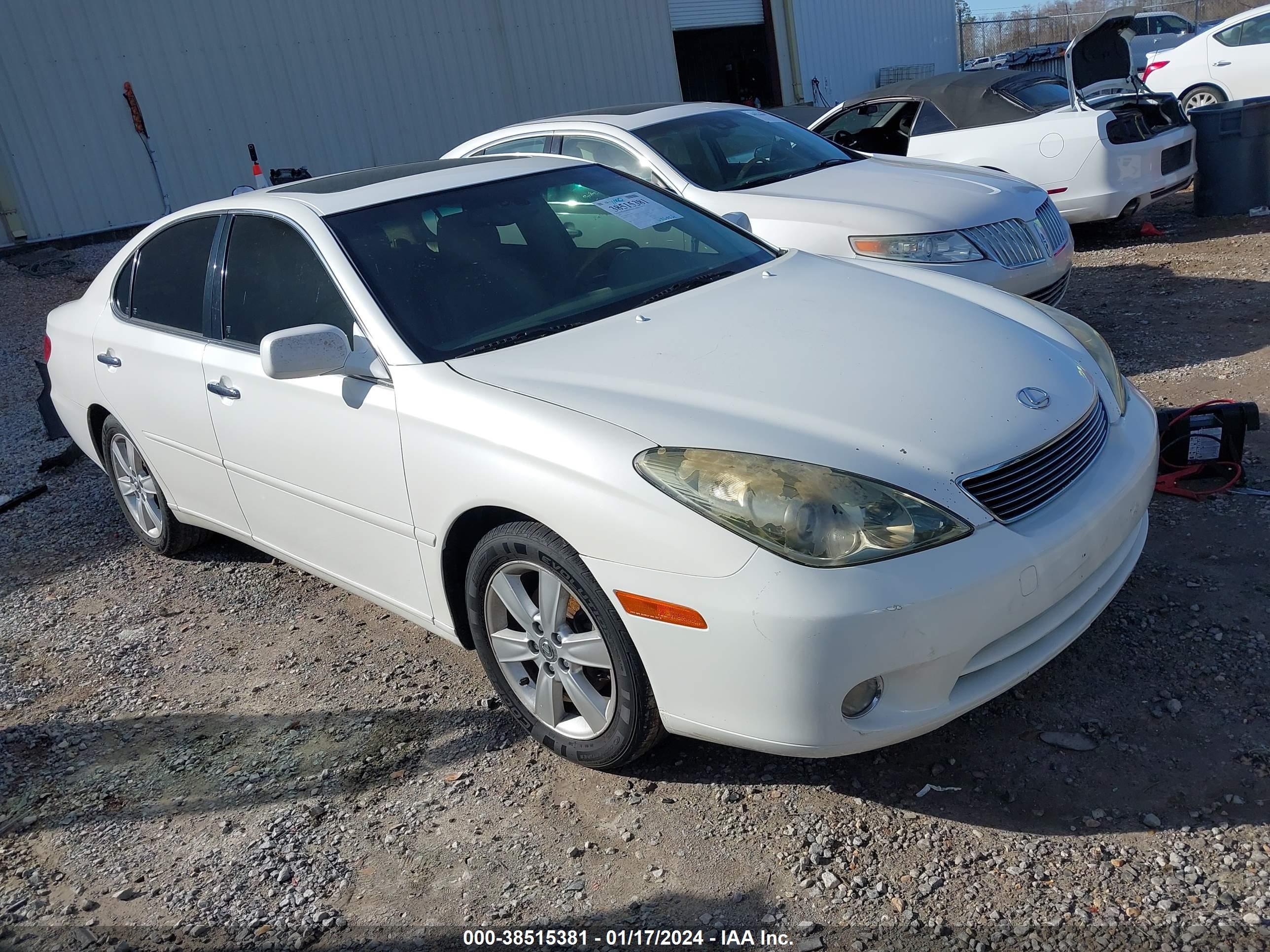 LEXUS ES 2005 jthba30g155088392