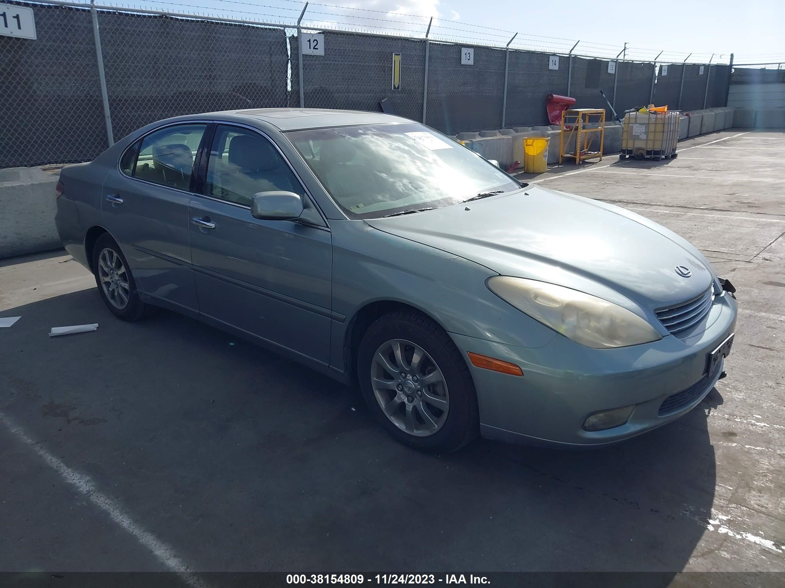 LEXUS ES 2004 jthba30g240009839