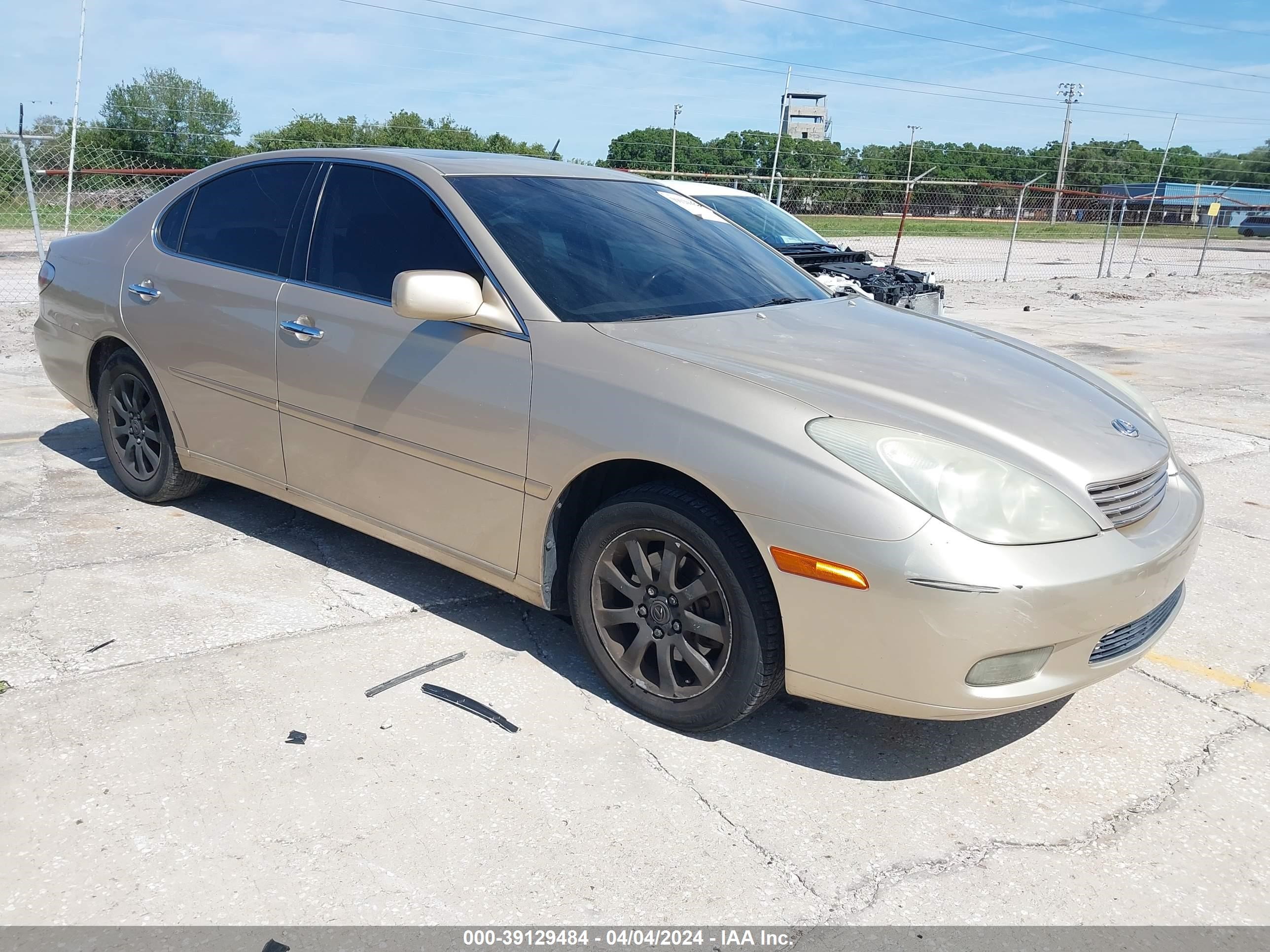 LEXUS ES 2004 jthba30g245025851