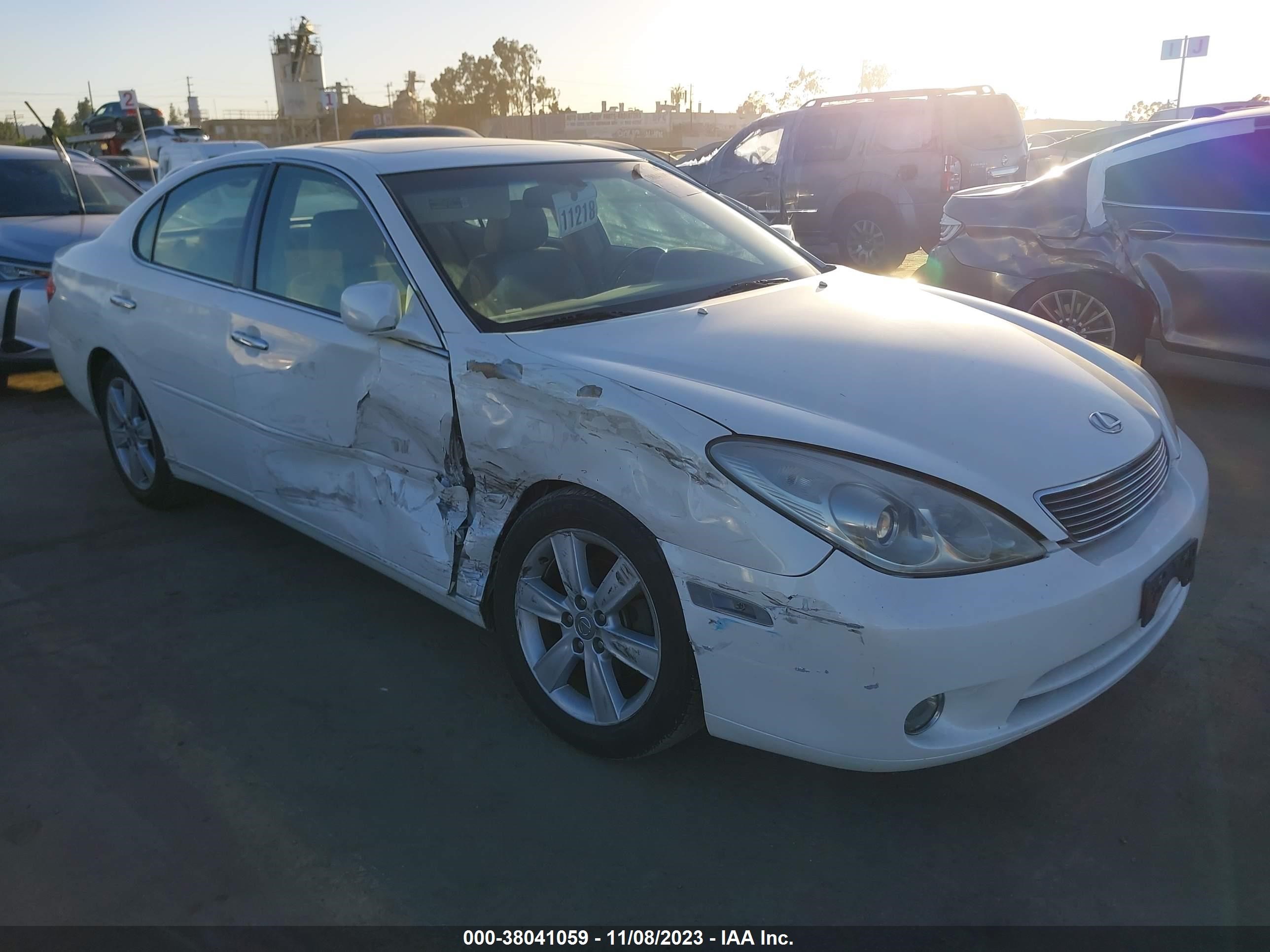 LEXUS ES 2005 jthba30g255078745