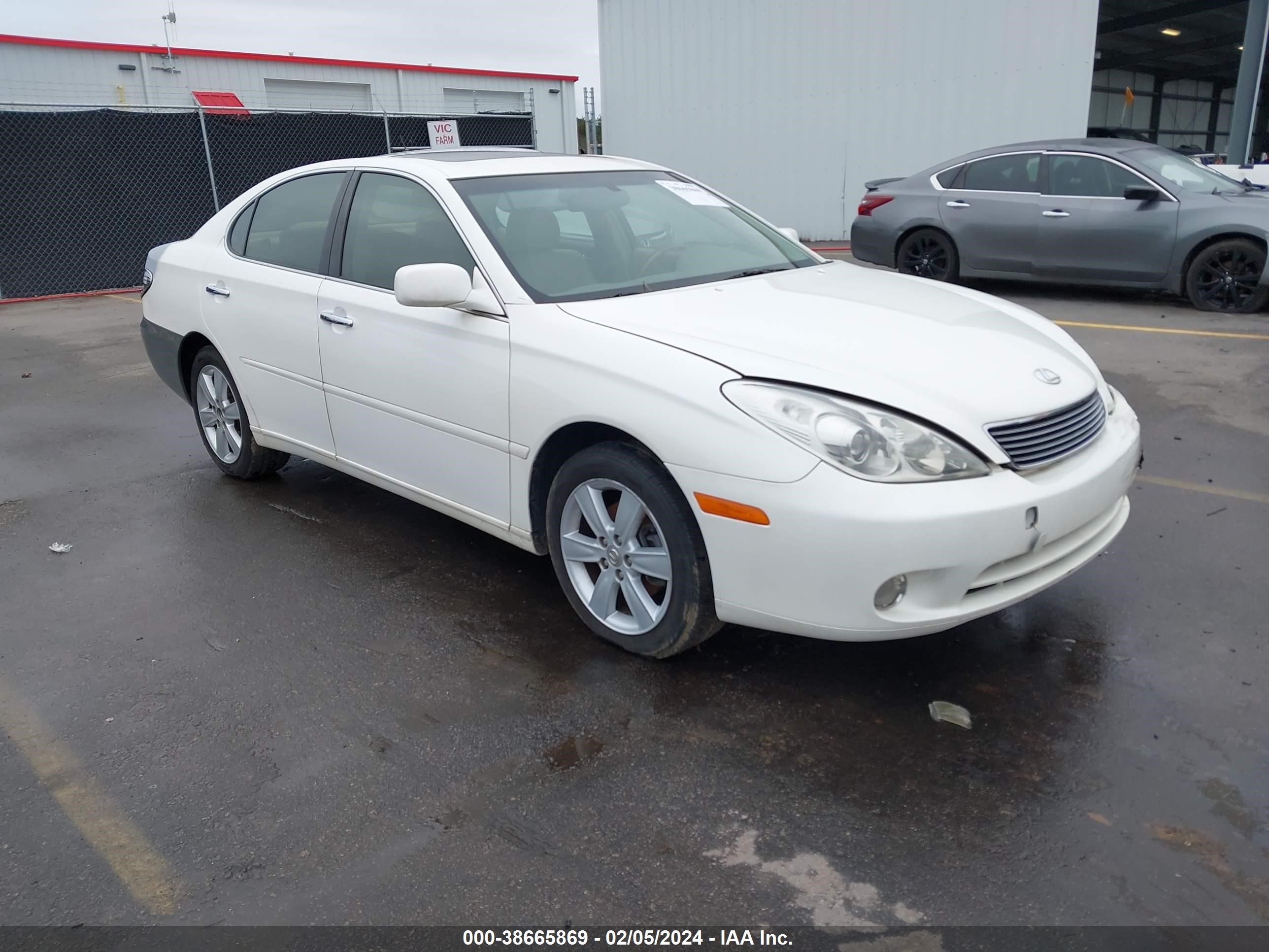 LEXUS ES 2005 jthba30g255124929