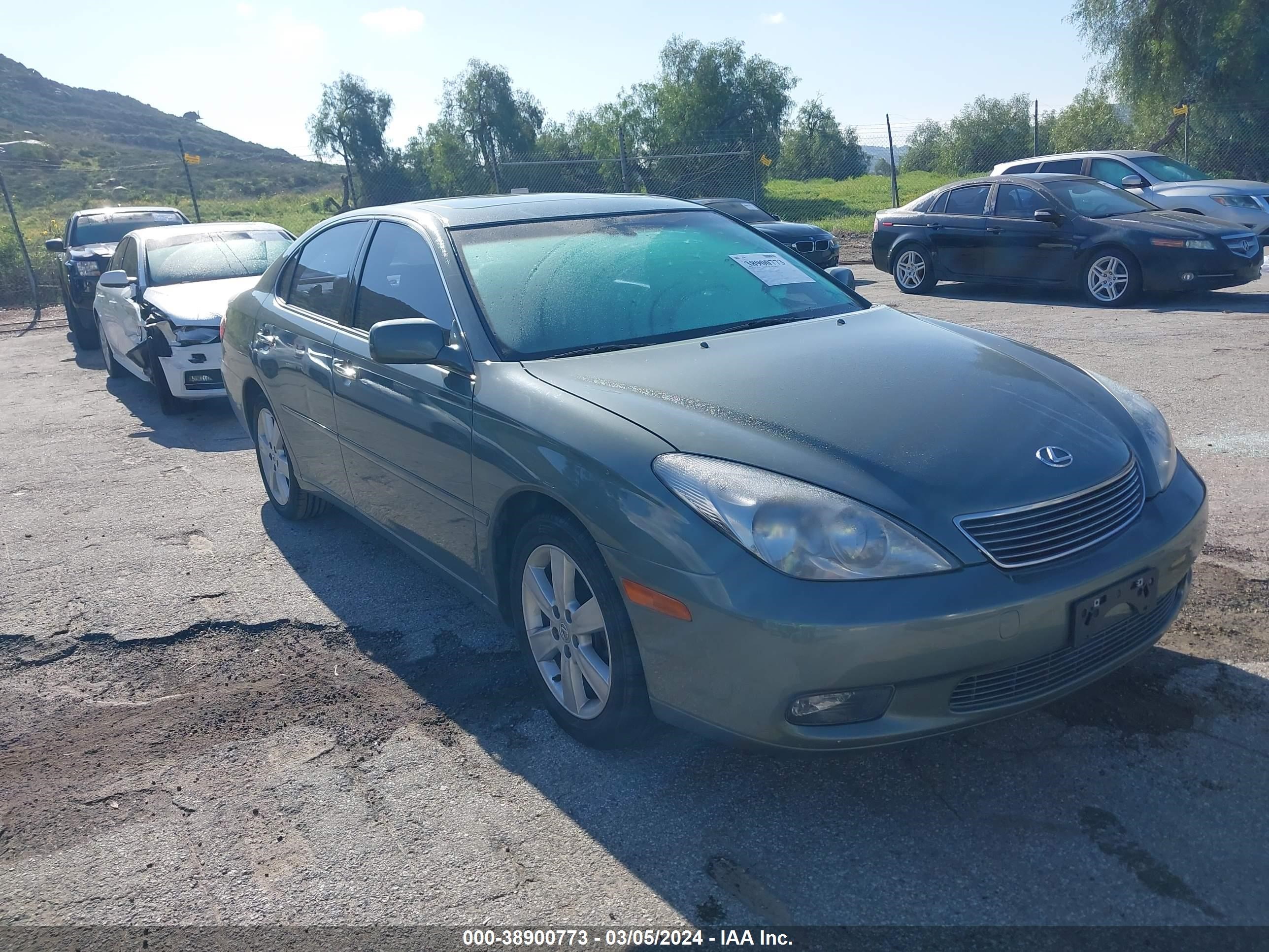 LEXUS ES 2005 jthba30g255127524