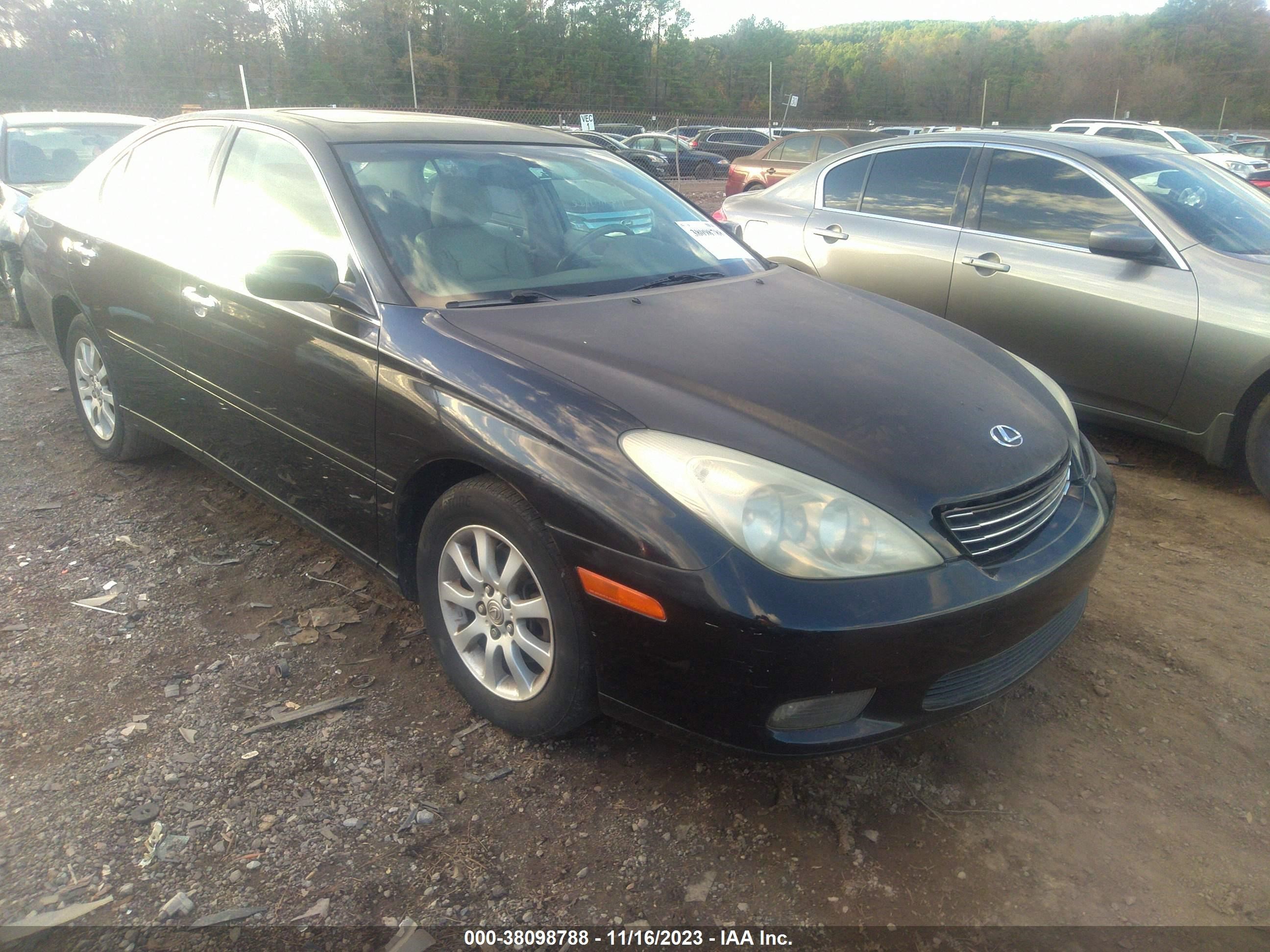 LEXUS ES 2004 jthba30g345002238