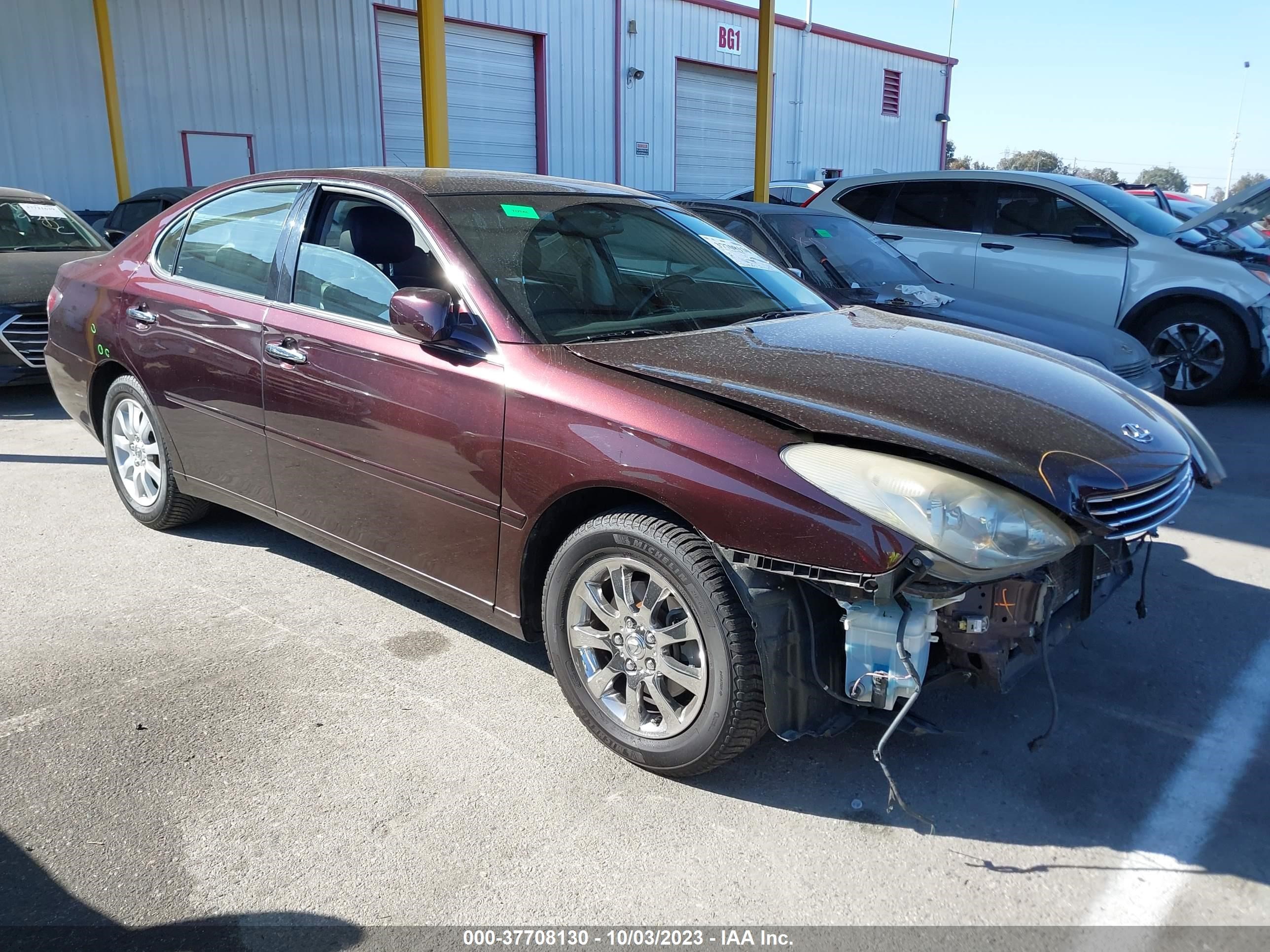 LEXUS ES 2004 jthba30g345007116