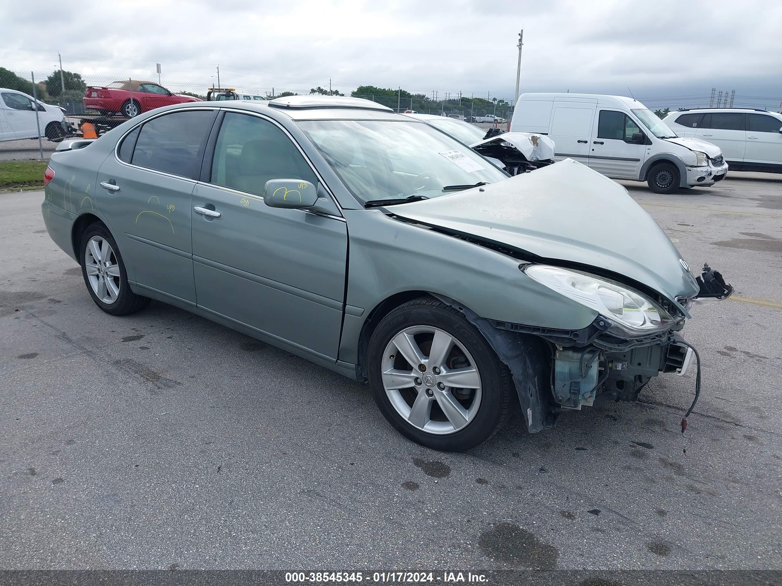 LEXUS ES 2005 jthba30g355058231