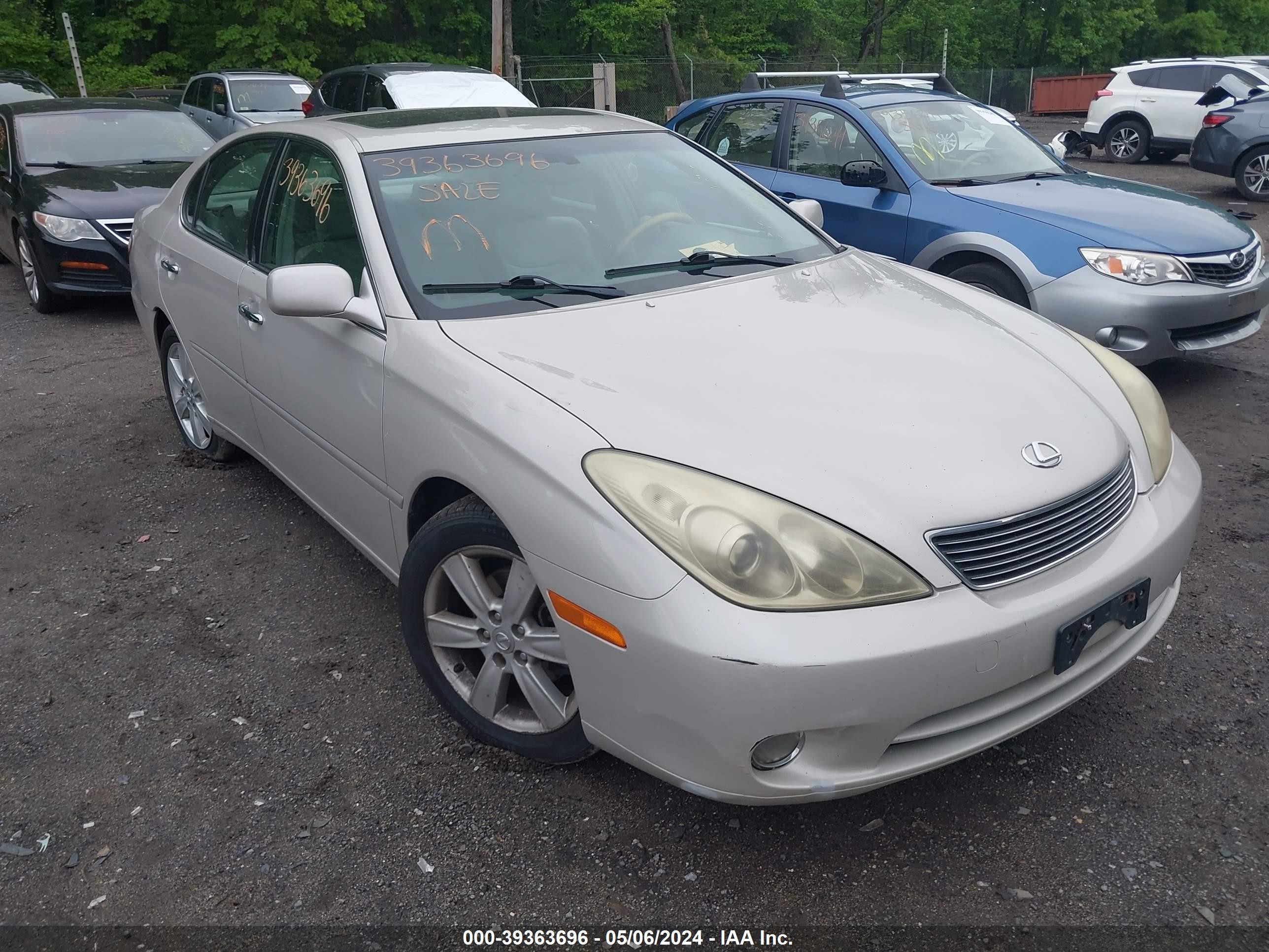 LEXUS ES 2005 jthba30g355076048