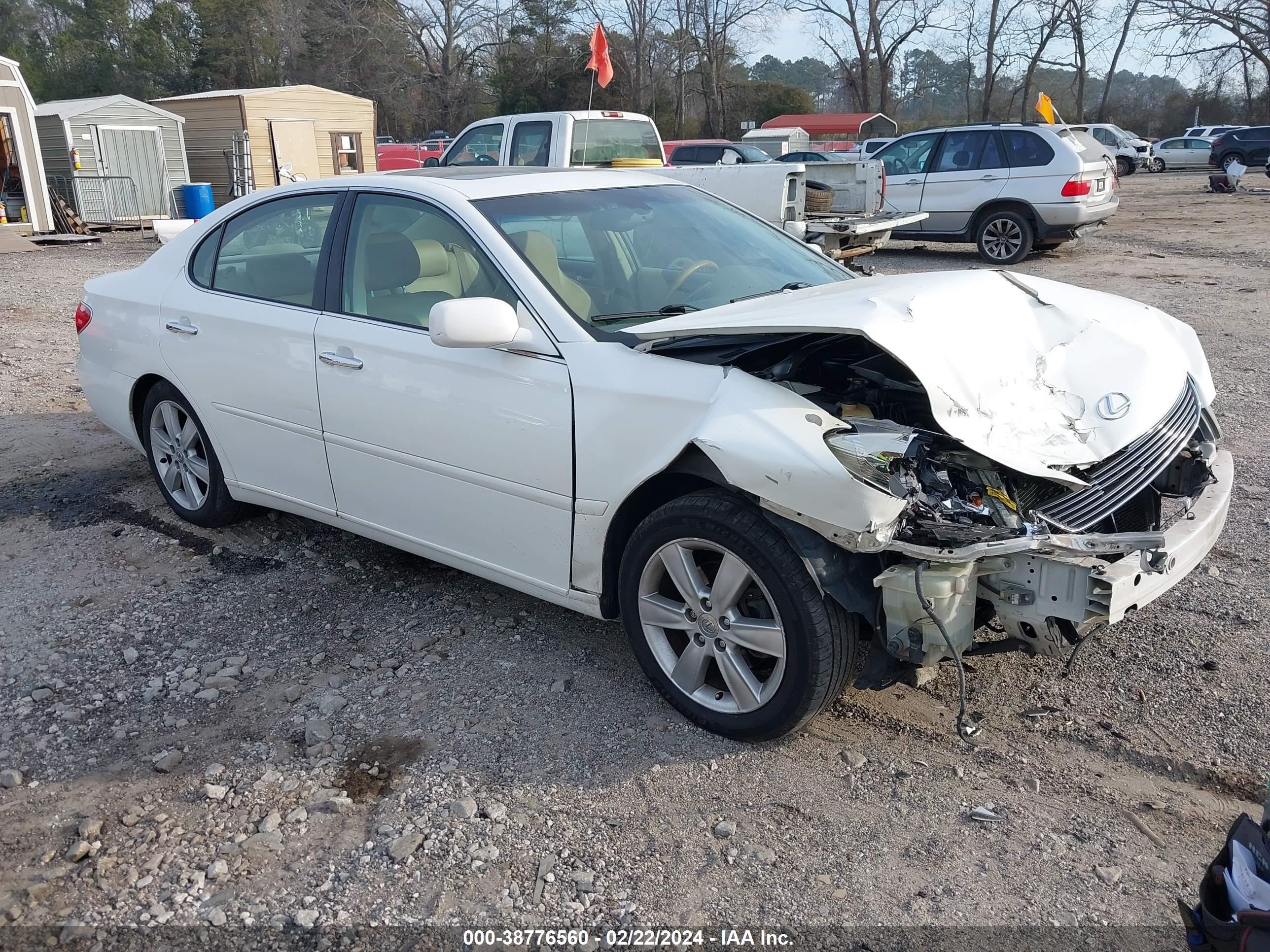 LEXUS ES 2005 jthba30g355085221