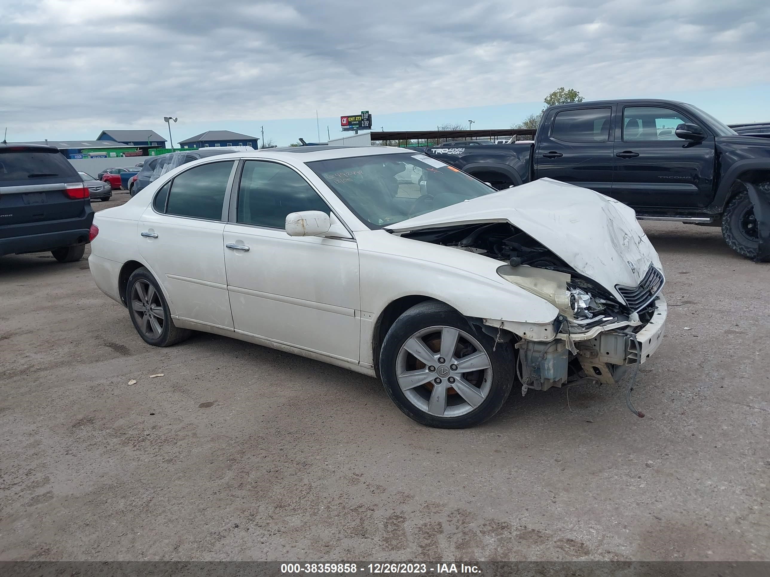 LEXUS ES 2006 jthba30g365165068